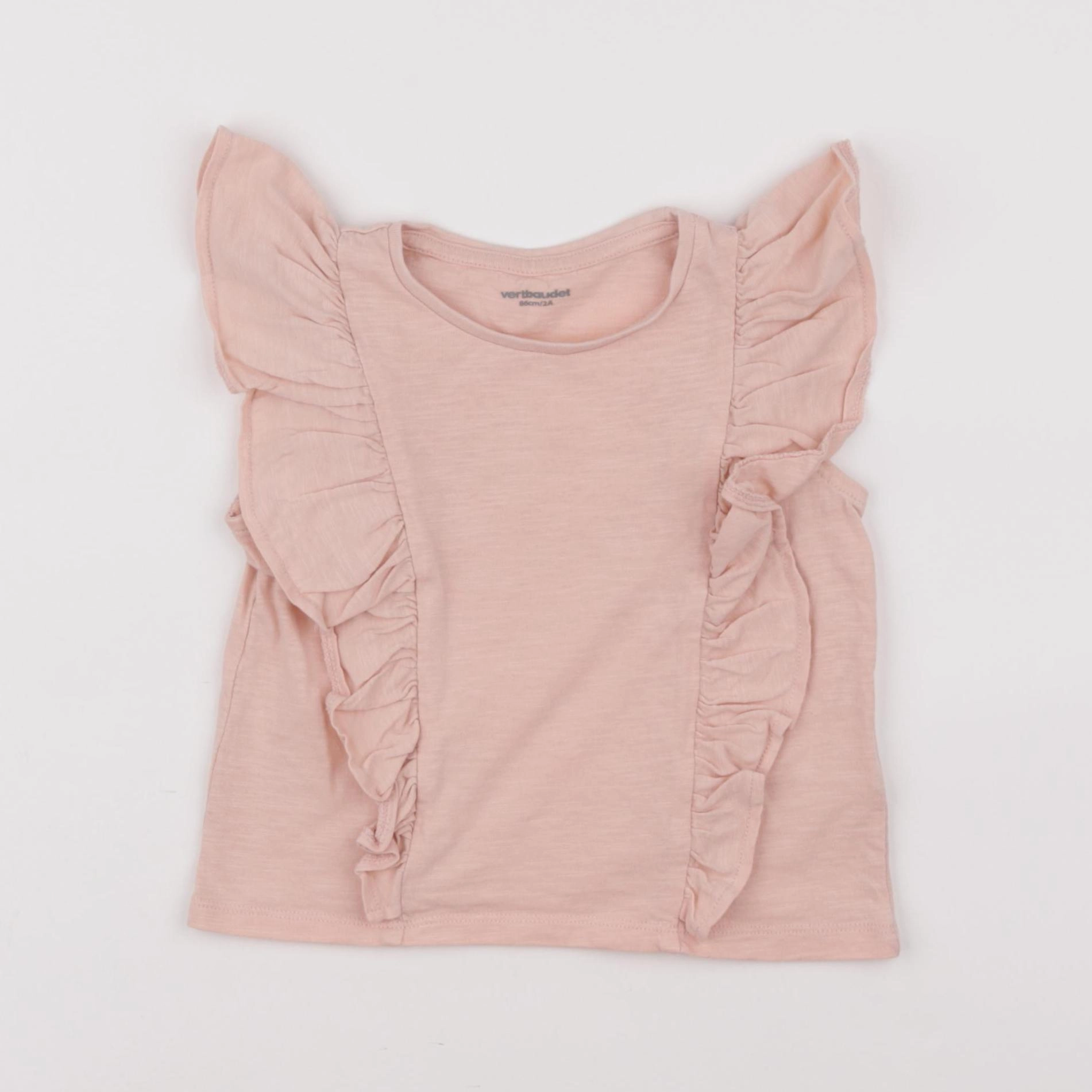 Vertbaudet - débardeur rose - 2 ans