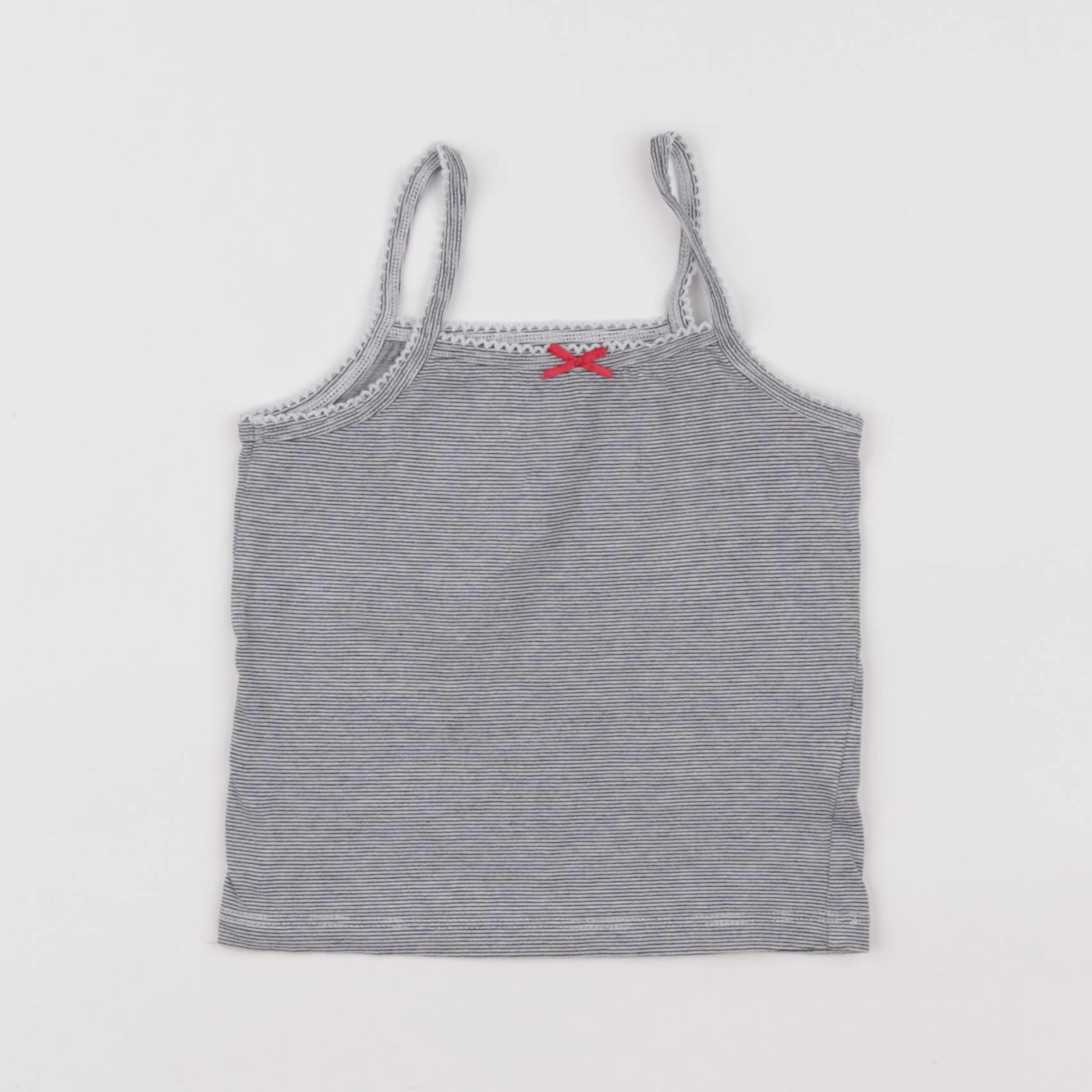 Vertbaudet - maillot de corps bleu - 2 ans