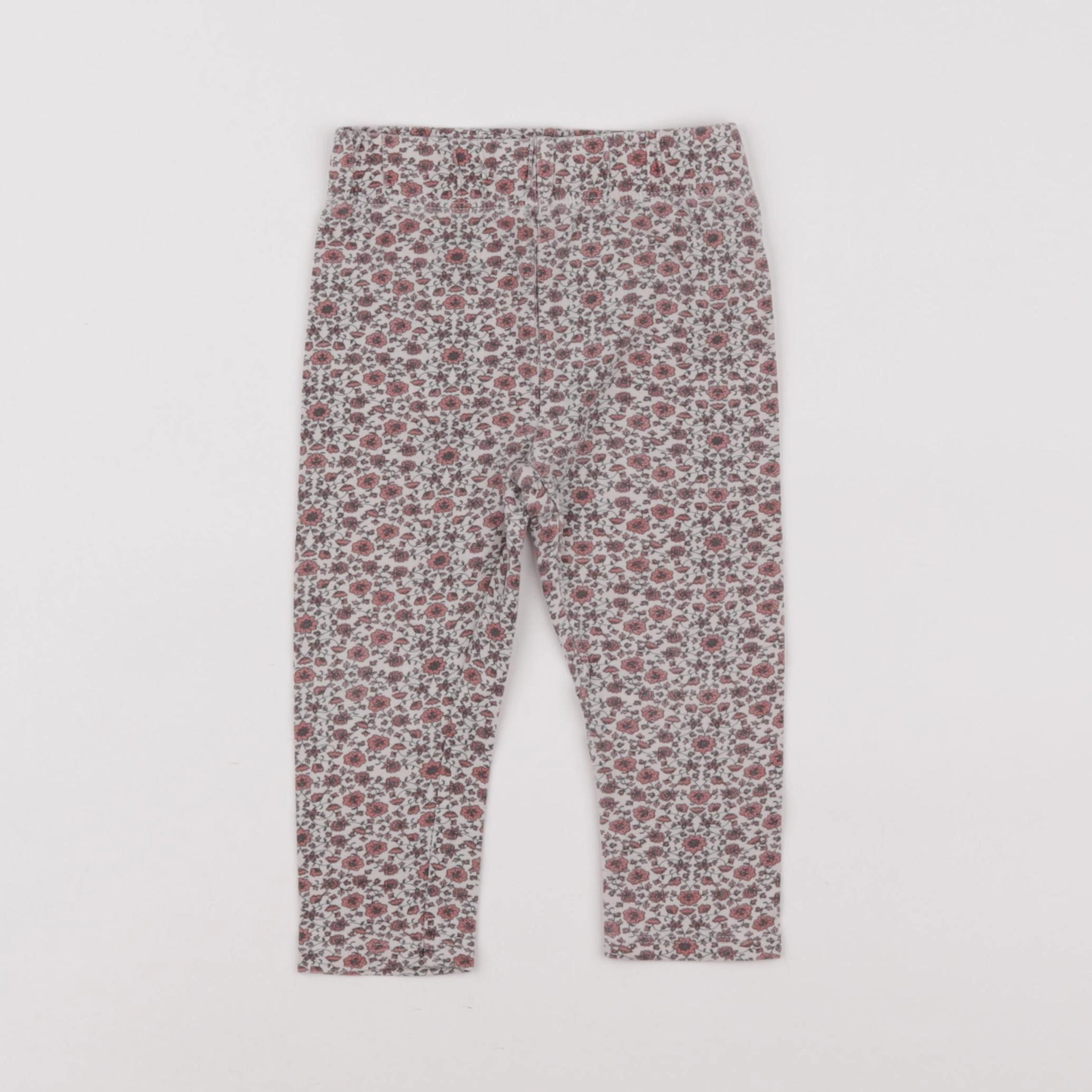 Vertbaudet - legging rouge - 18 mois