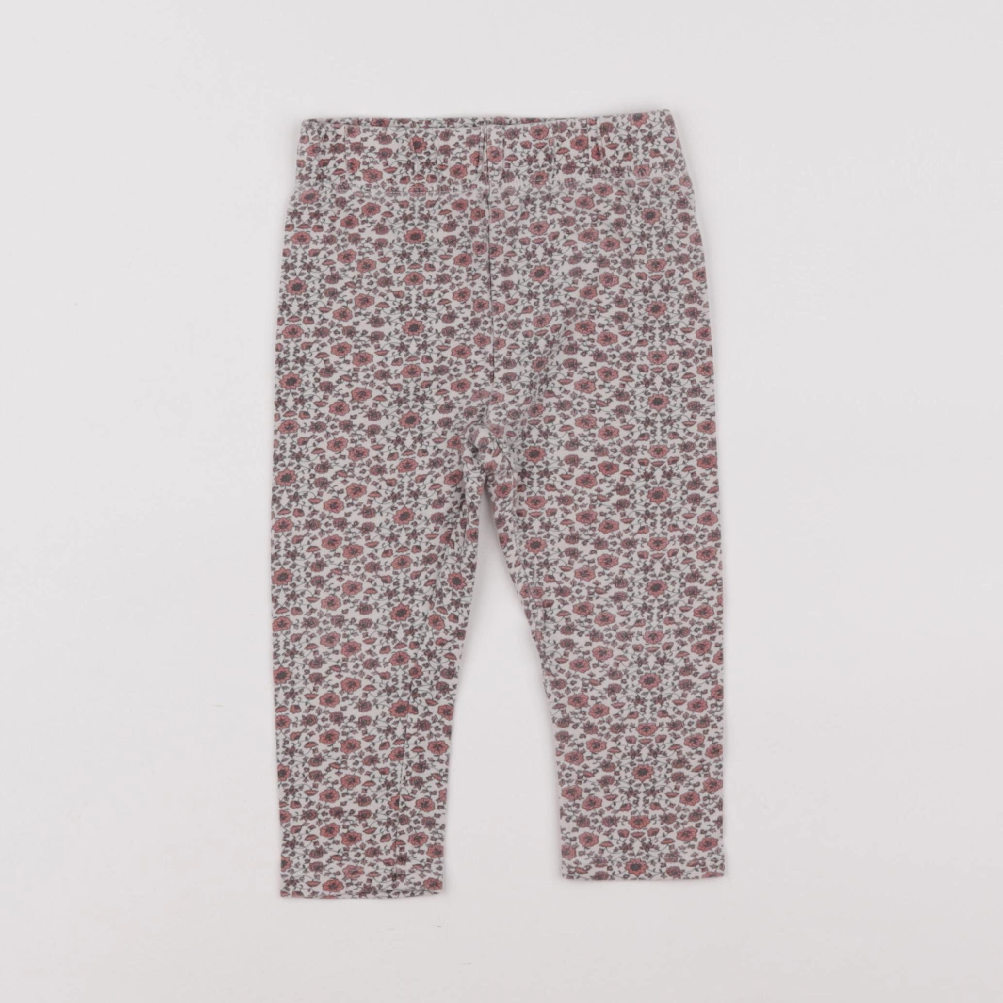 Vertbaudet - legging rouge - 18 mois