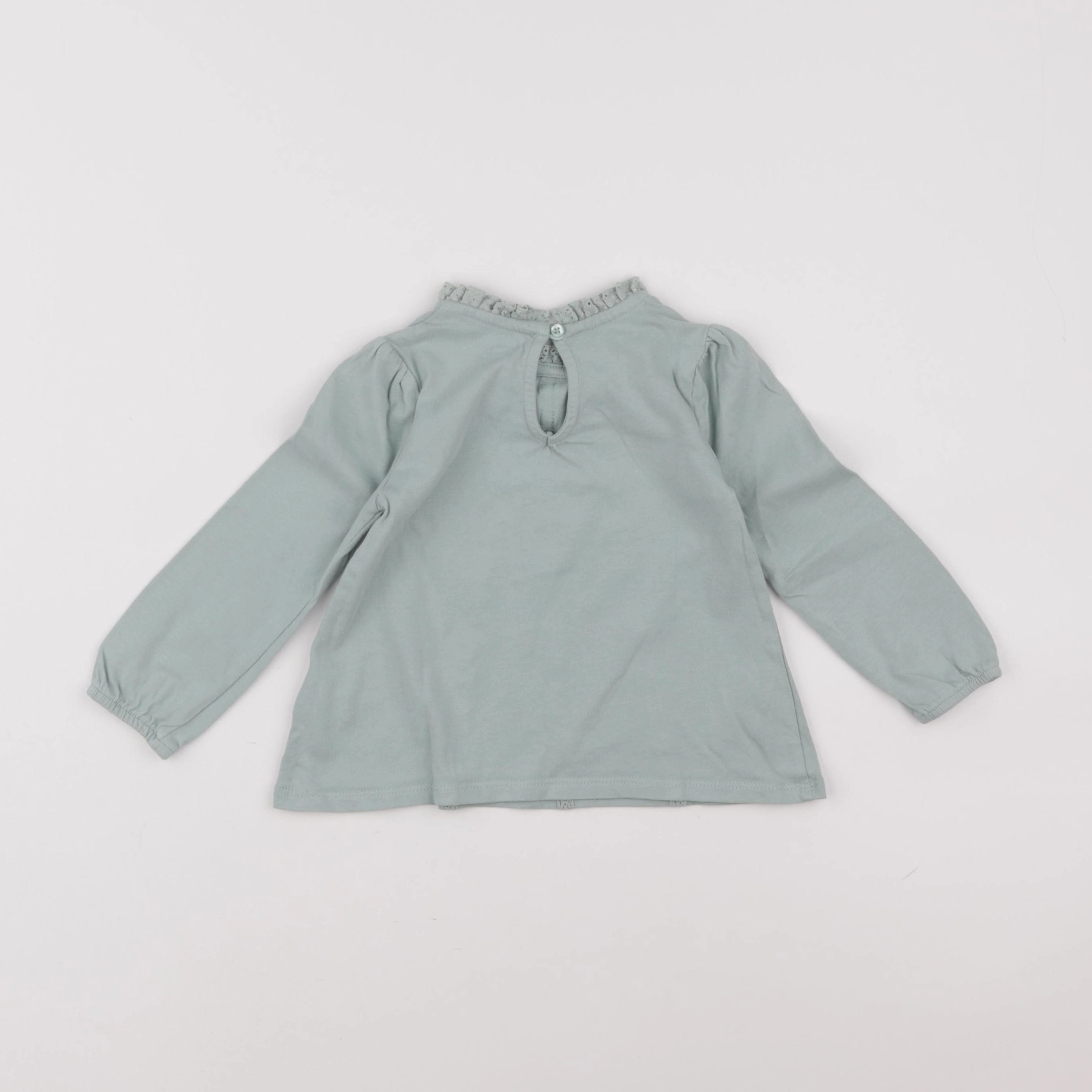 Vertbaudet - tee-shirt vert - 2 ans