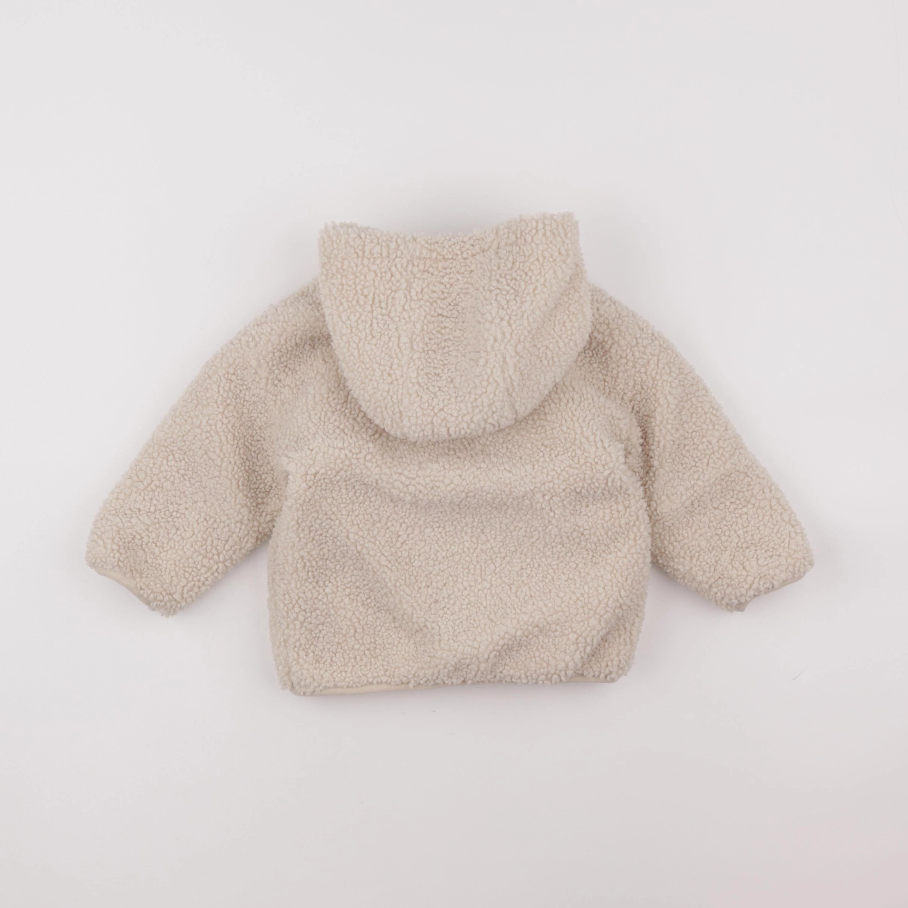 Vertbaudet - veste doublé beige - 2 ans