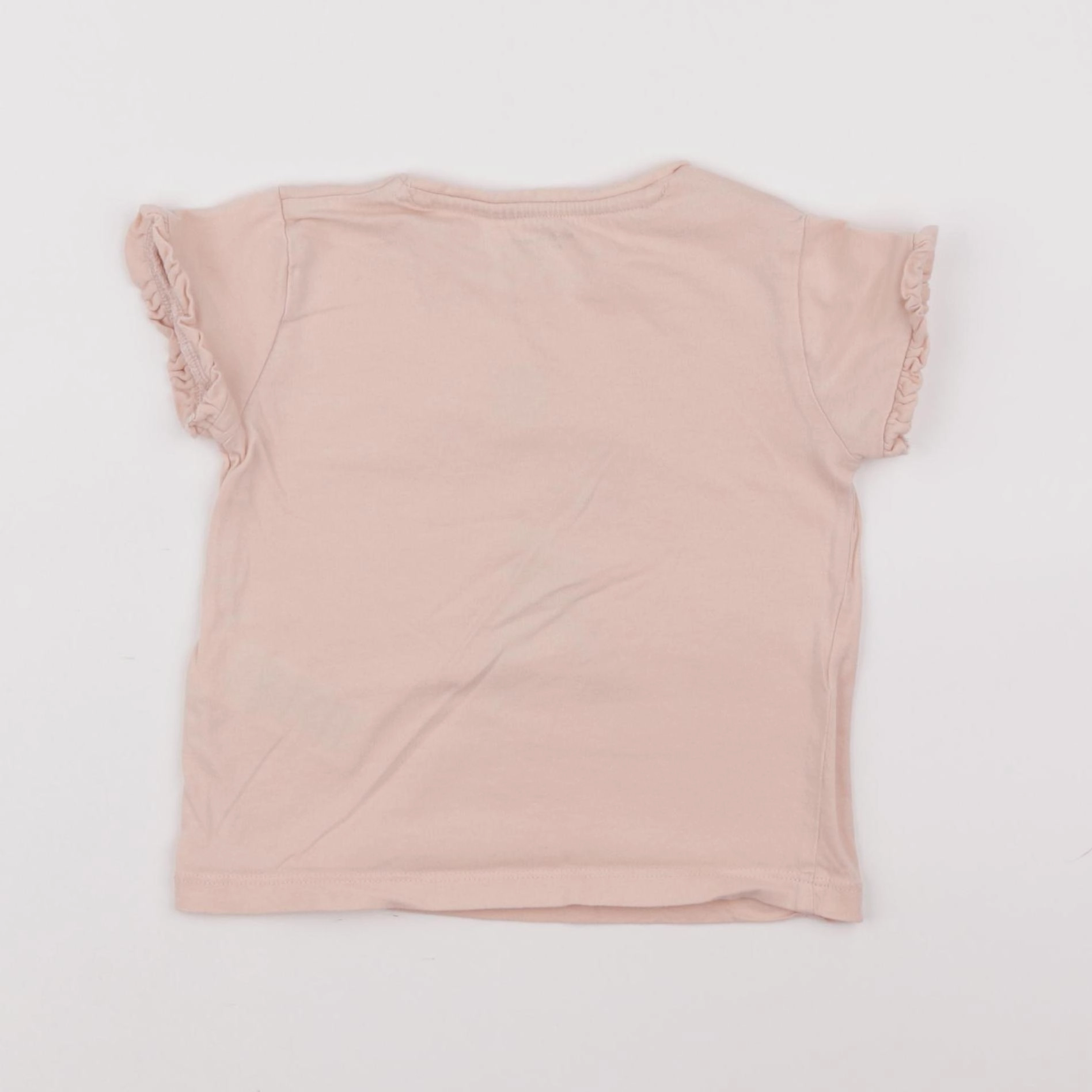 Vertbaudet - tee-shirt rose - 2 ans