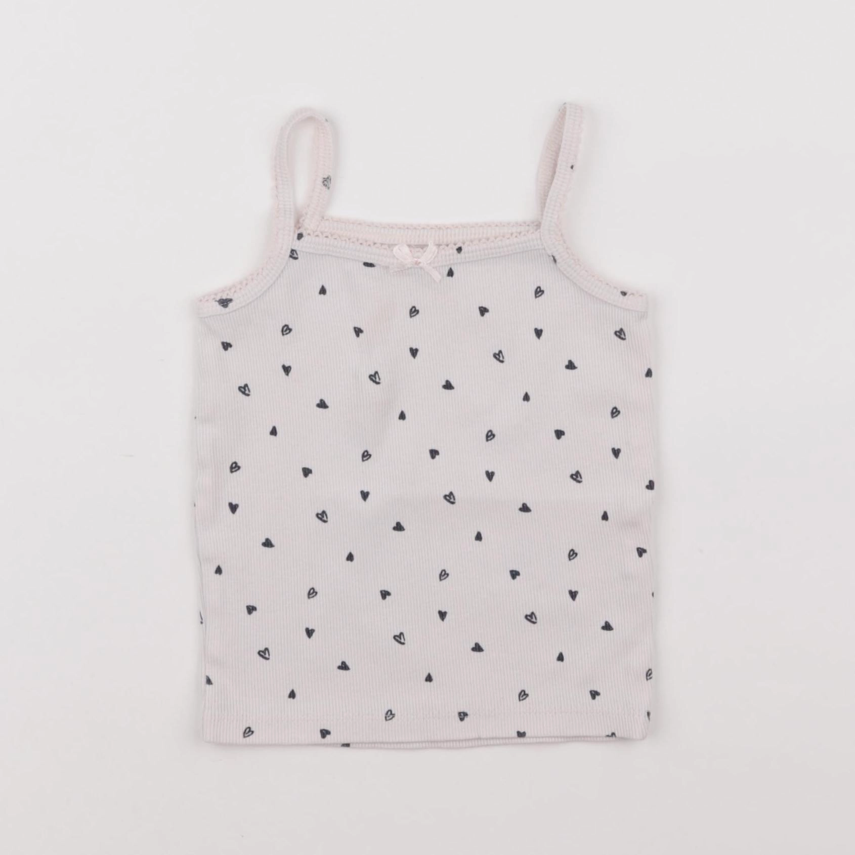 Vertbaudet - maillot de corps rose - 2 ans
