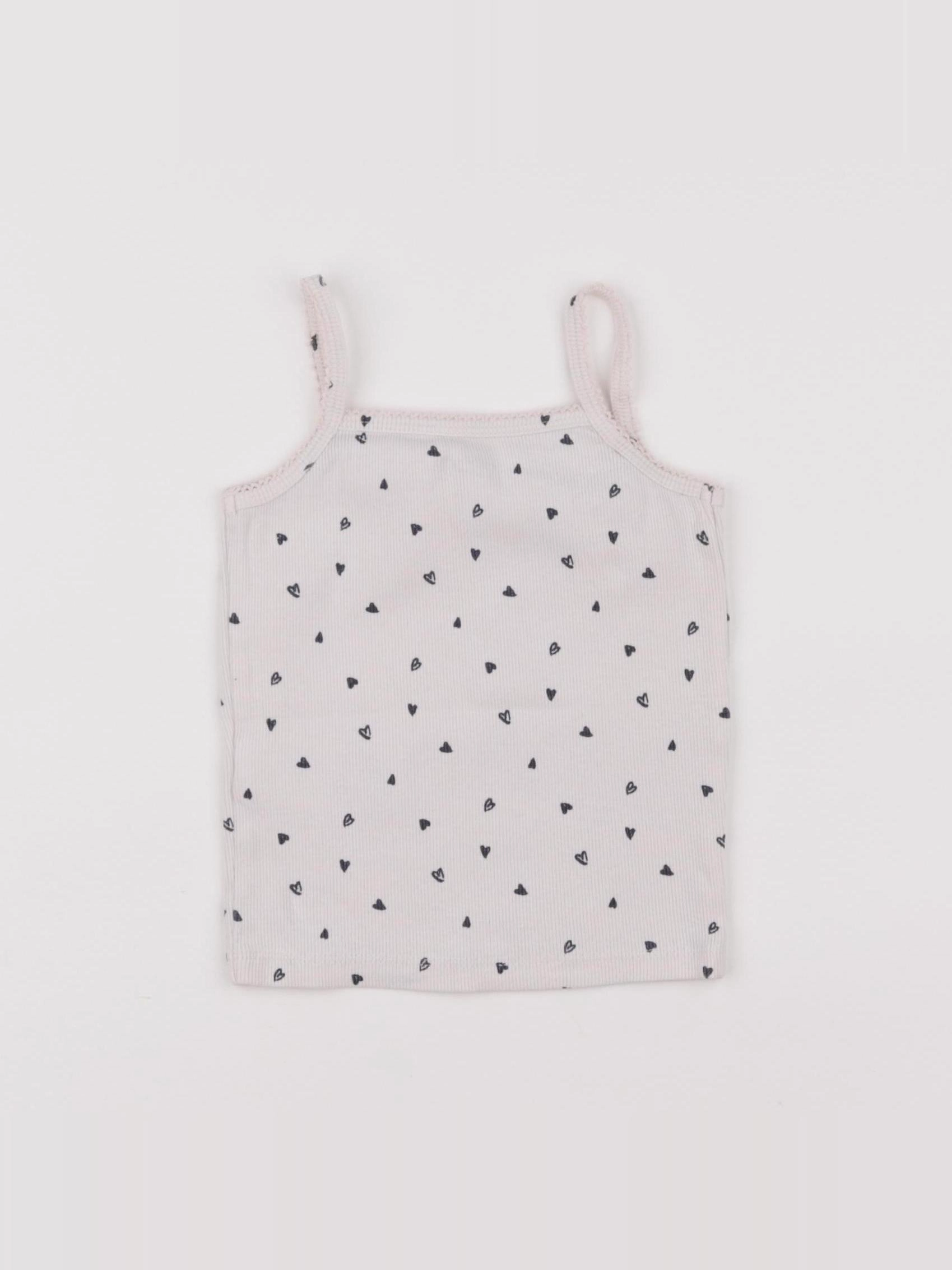 Vertbaudet - maillot de corps rose - 2 ans