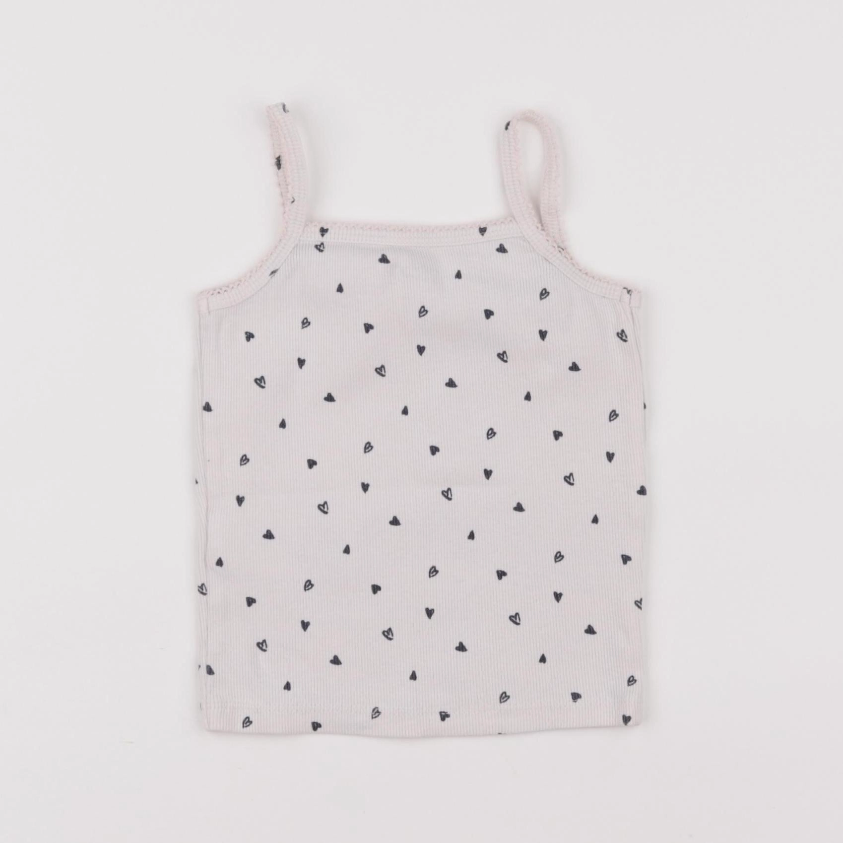 Vertbaudet - maillot de corps rose - 2 ans
