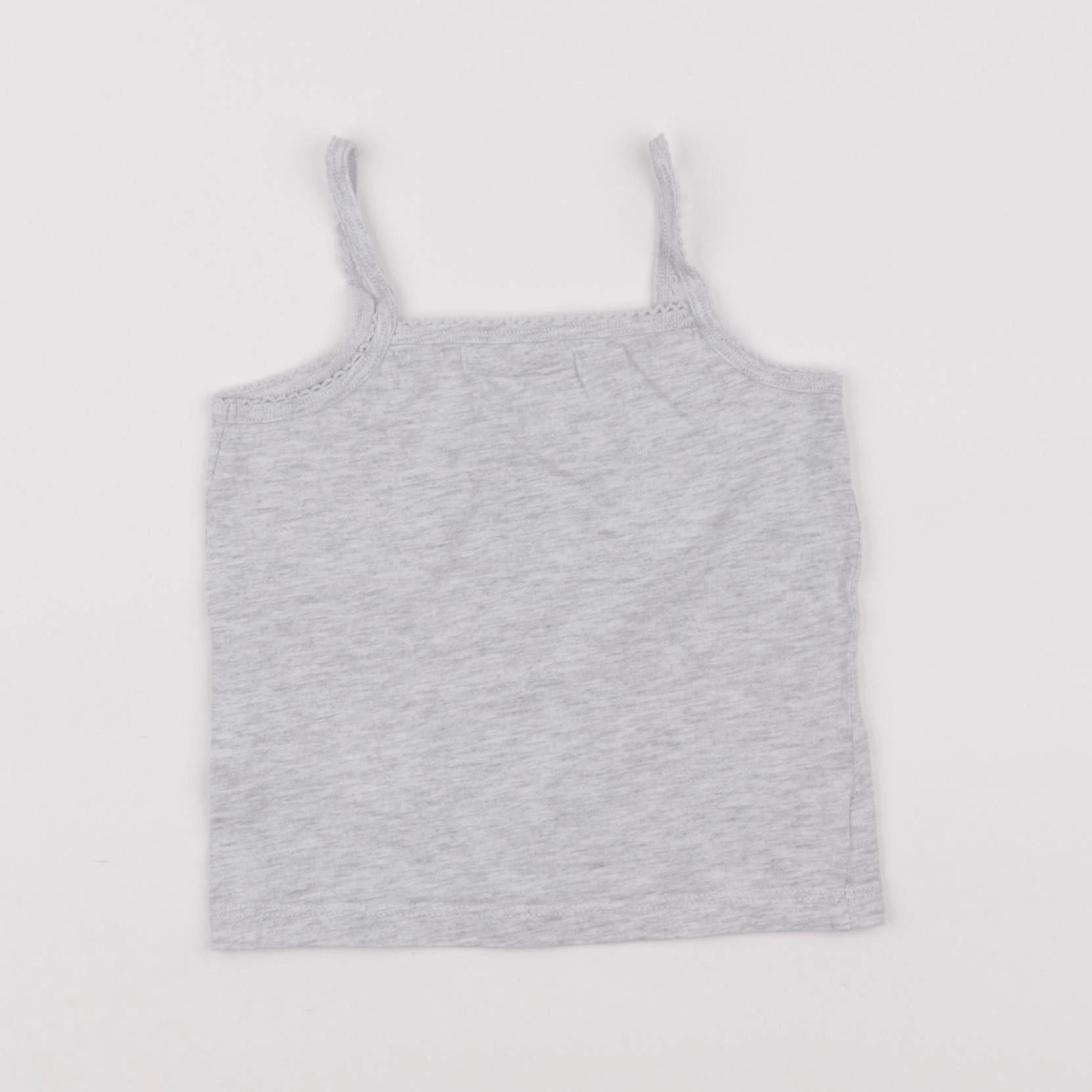 Vertbaudet - maillot de corps gris - 2 ans