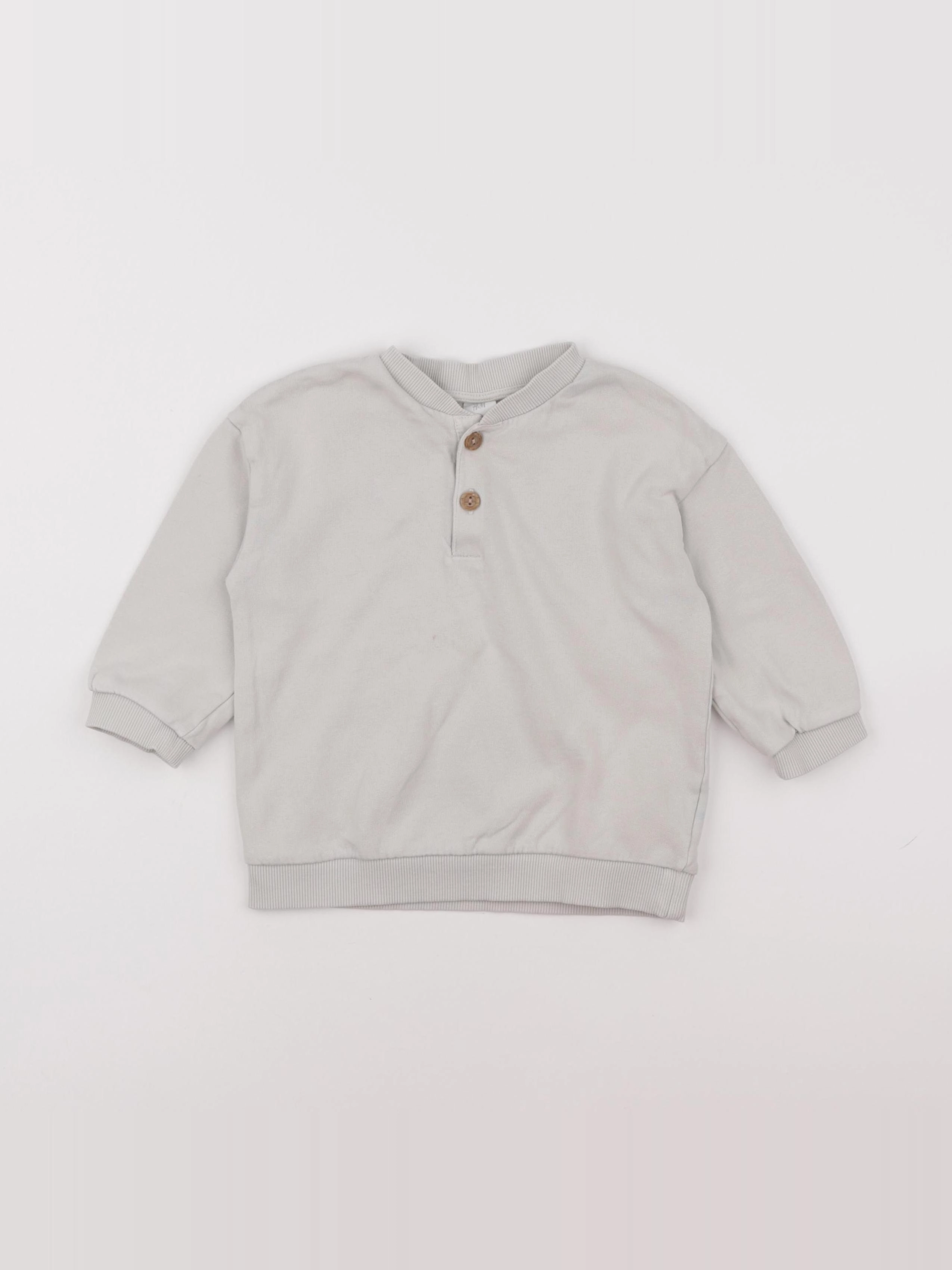 H&M - tee-shirt beige - 18/24 mois
