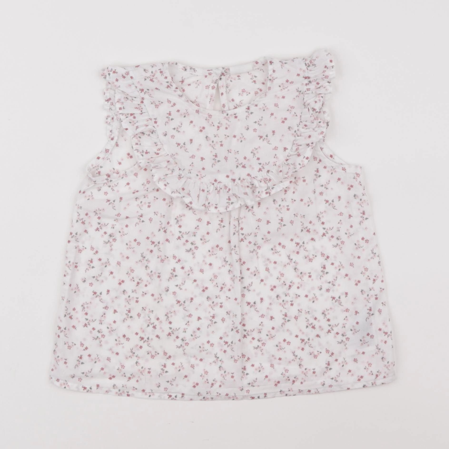H&M - blouse rose - 12/18 mois