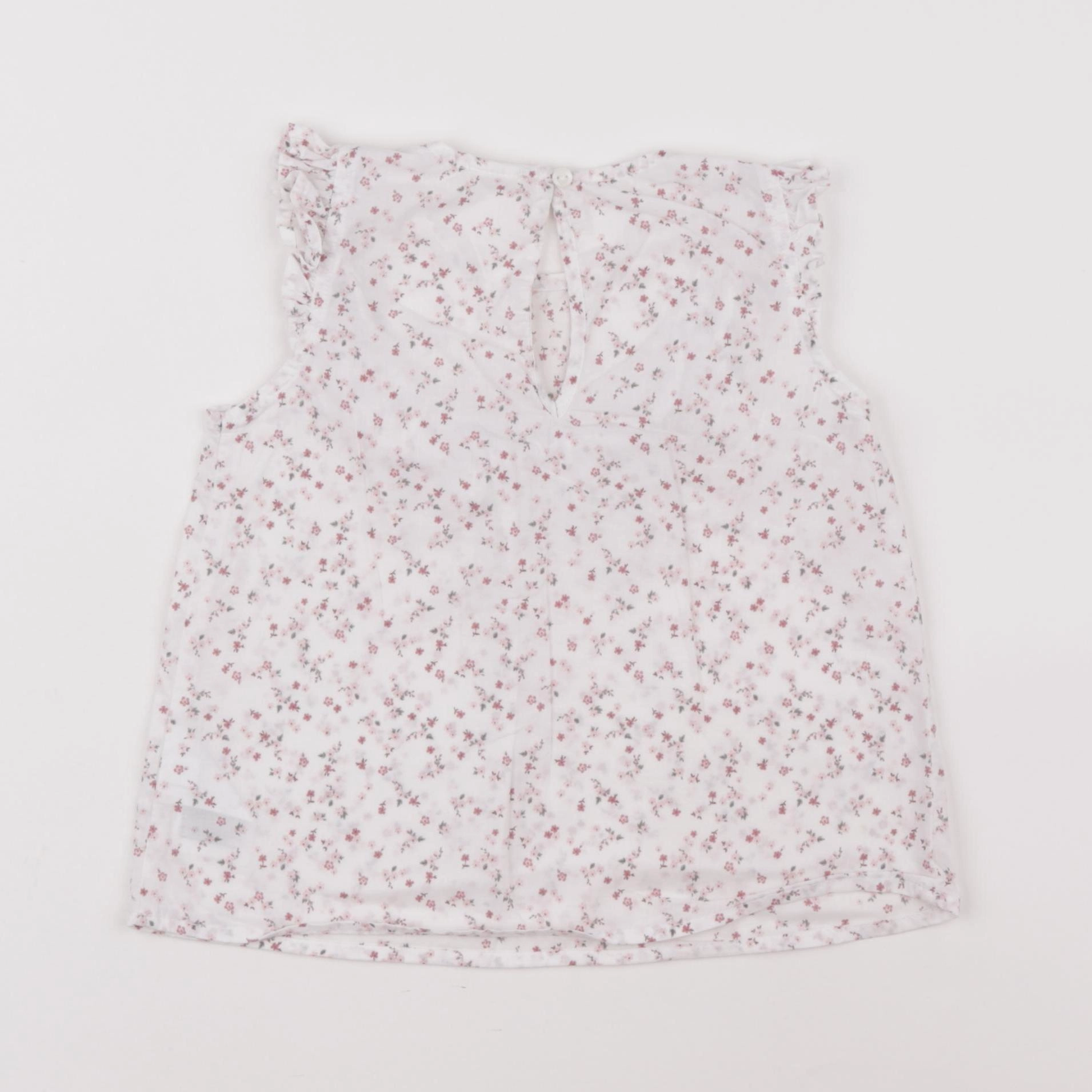 H&M - blouse rose - 12/18 mois