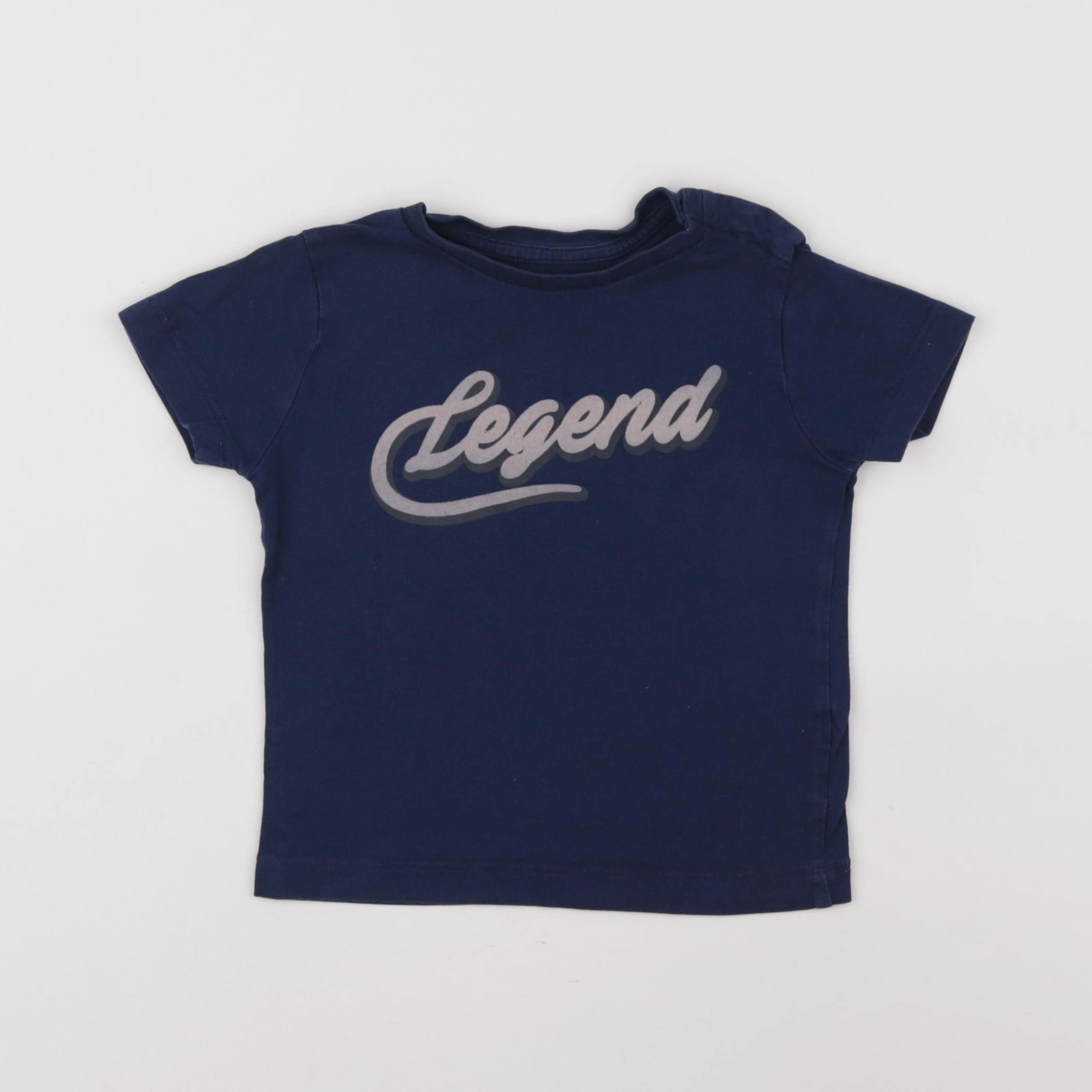 Boutchou - tee-shirt bleu - 24 mois