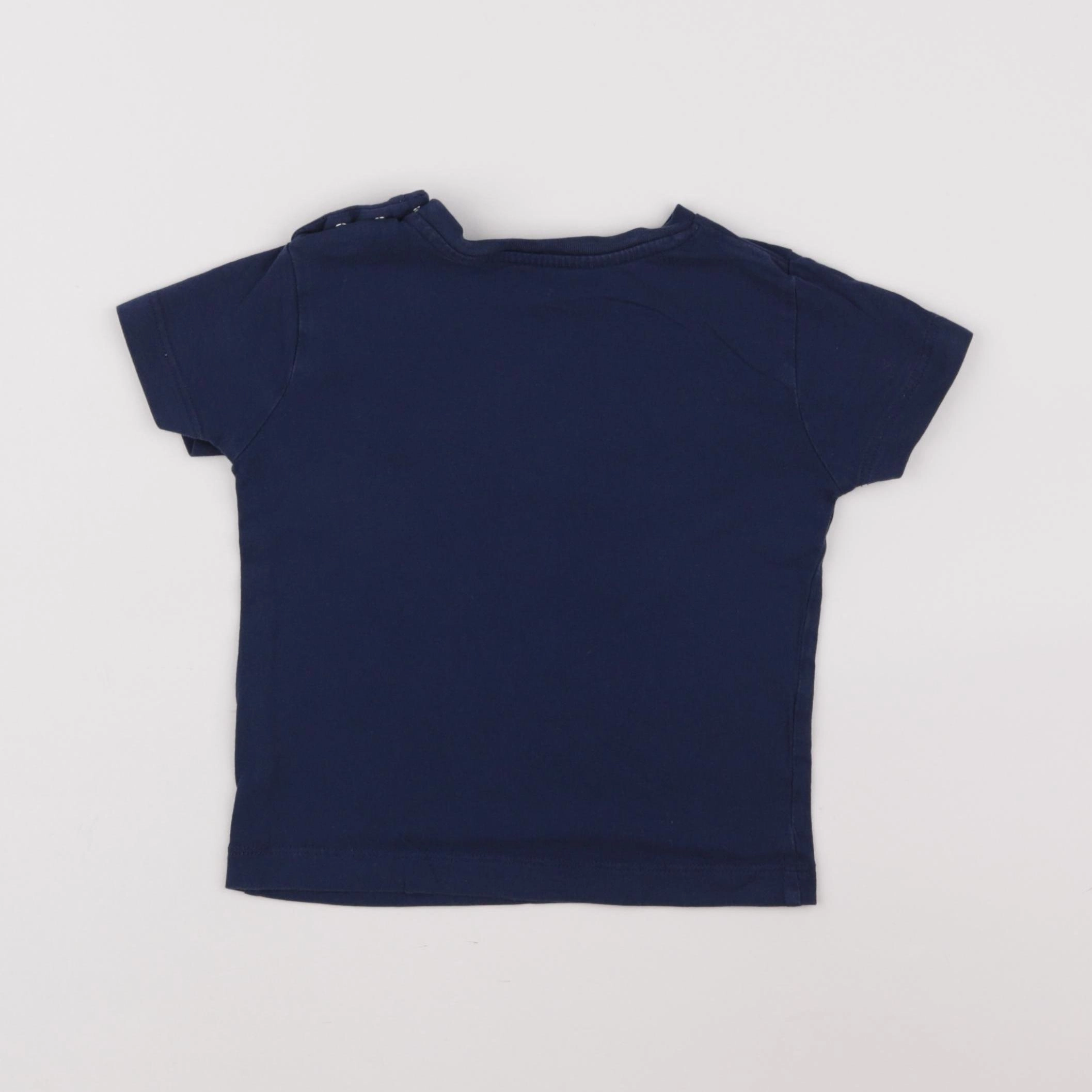 Boutchou - tee-shirt bleu - 24 mois