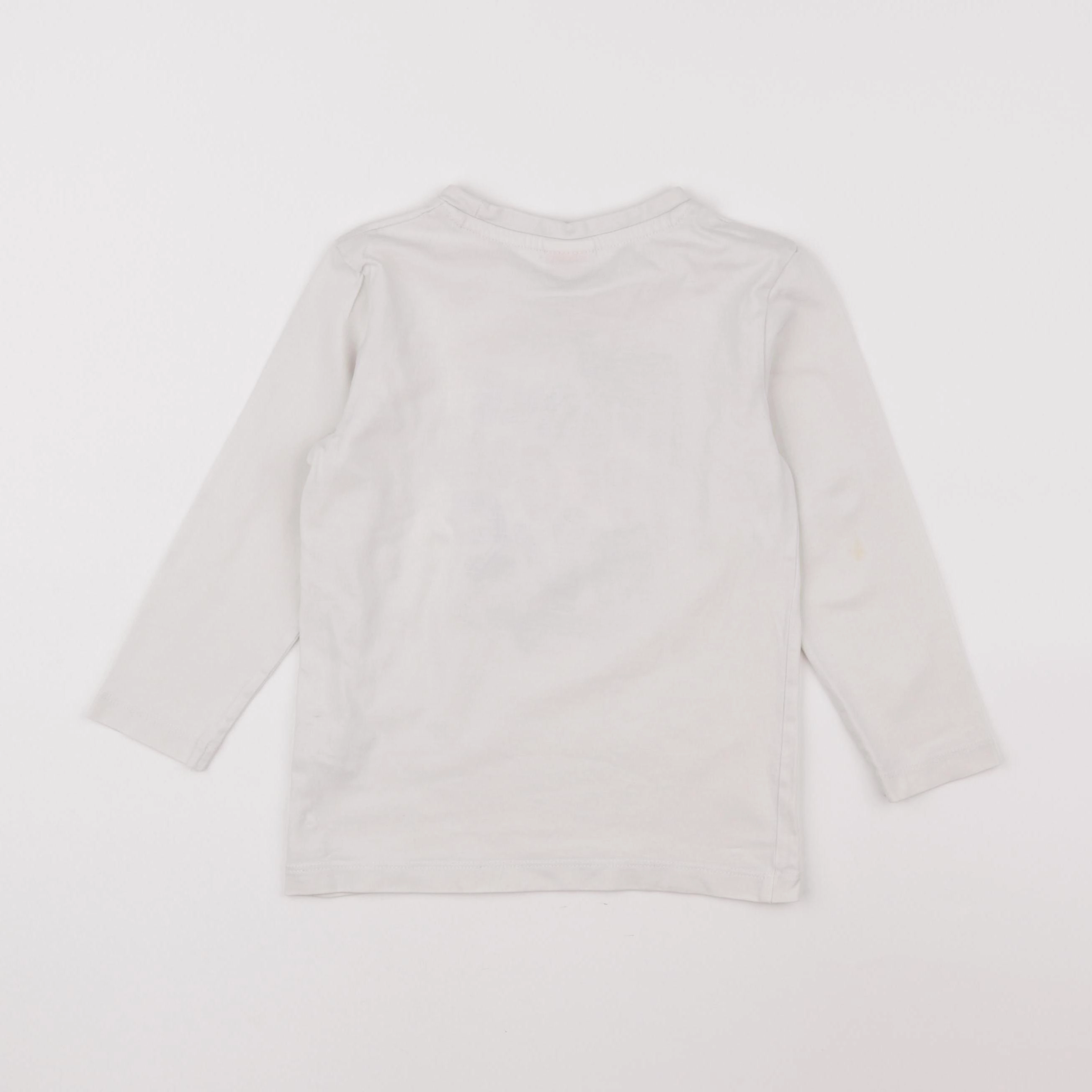 Tape à l'oeil - tee-shirt blanc - 4 ans