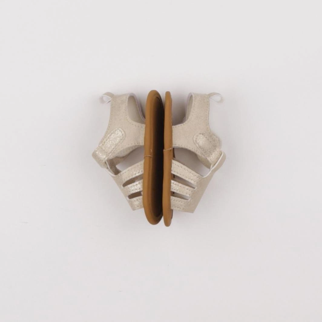 Tape à l'oeil - chaussons bronze - pointure 18/19