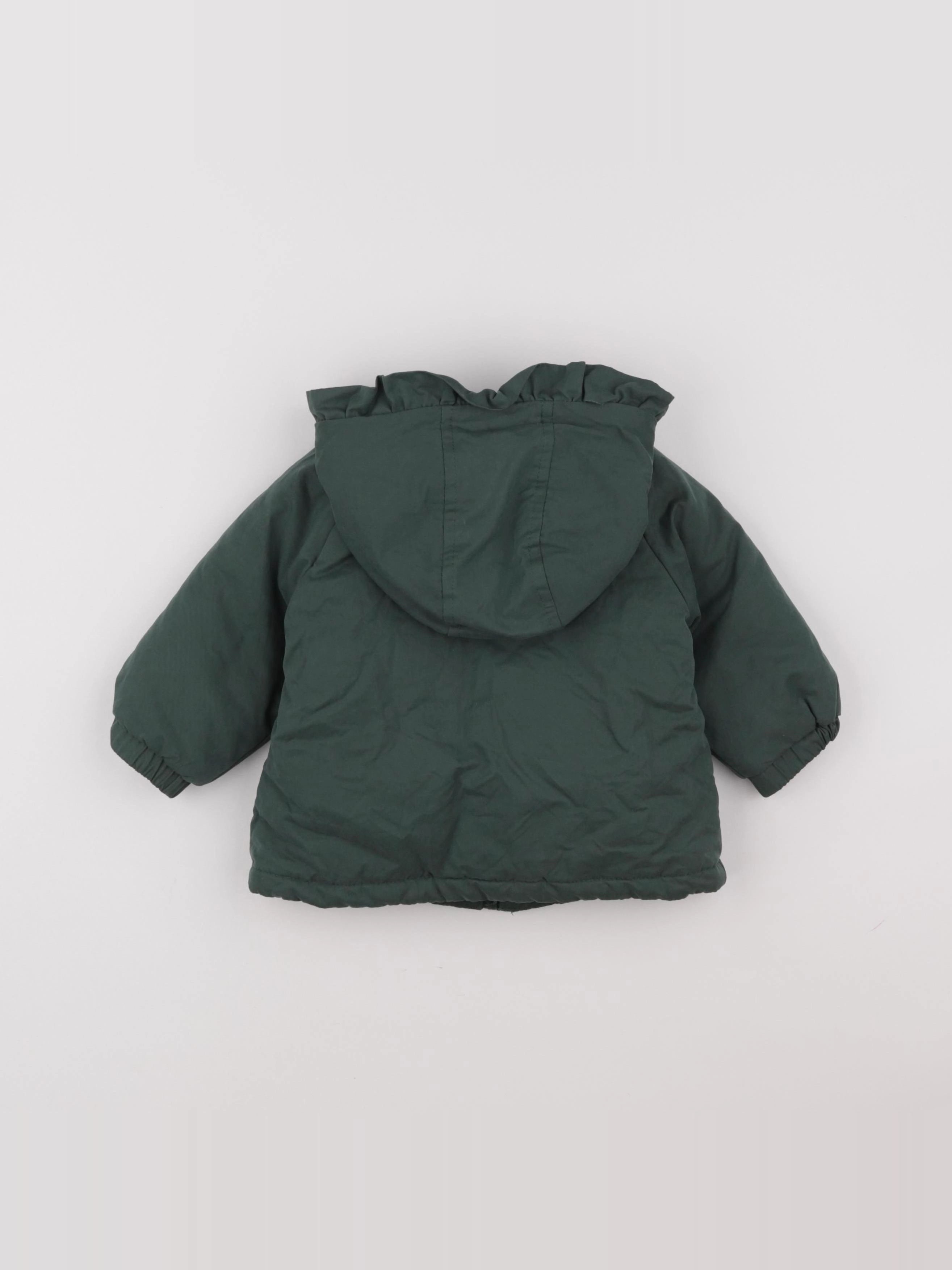 Tape à l'oeil - veste doublure amovible vert - 12 mois