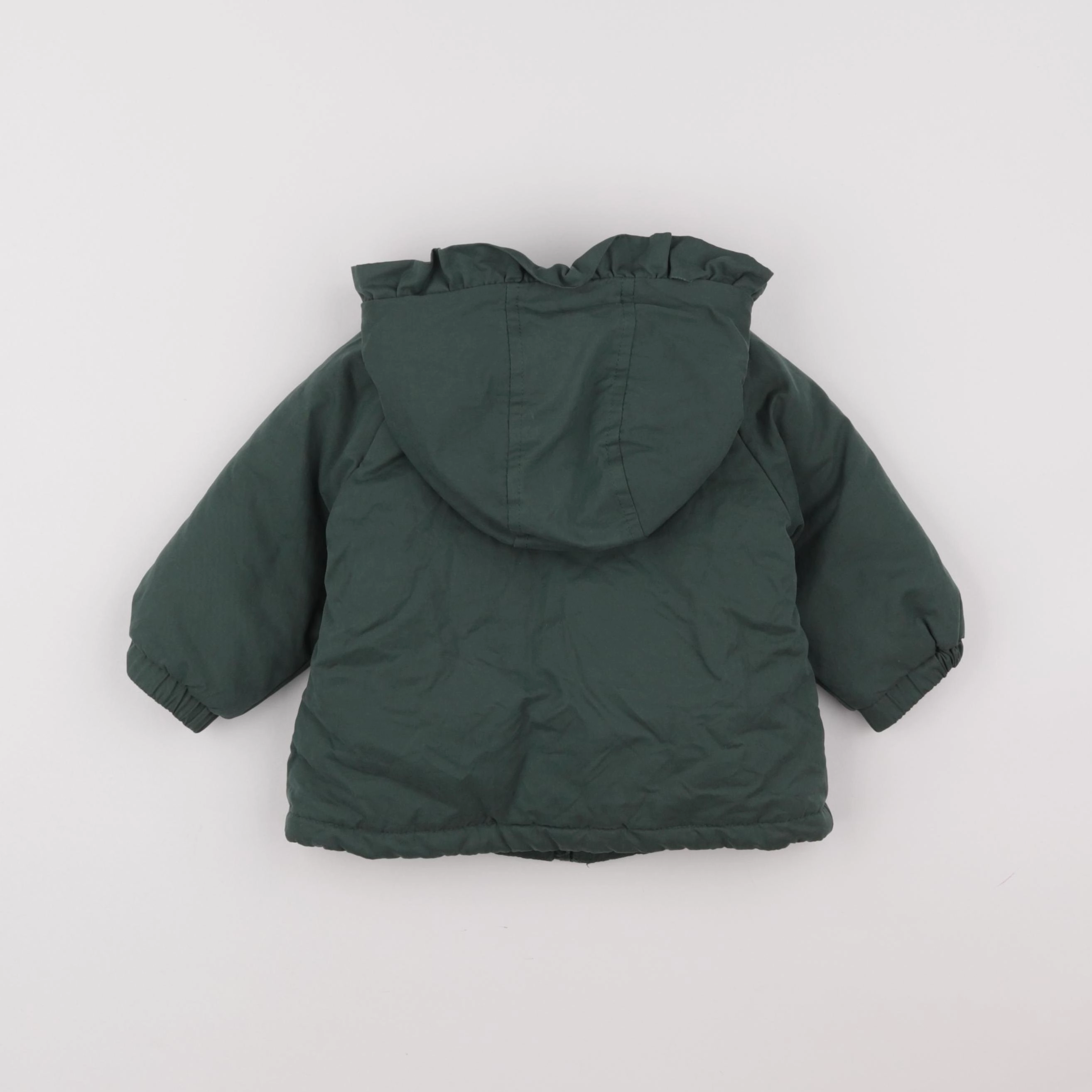 Tape à l'oeil - veste doublure amovible vert - 12 mois