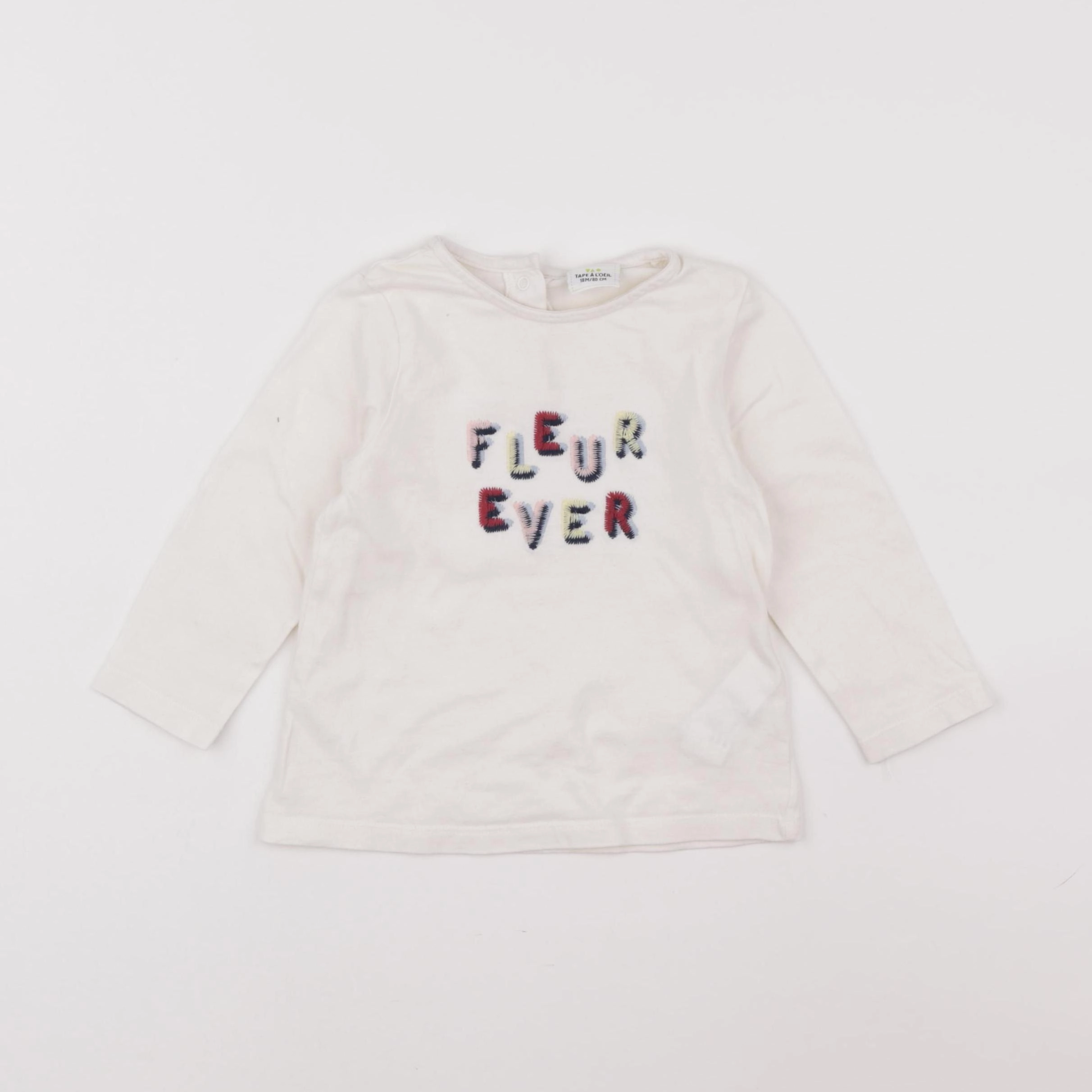 Tape à l'oeil - tee-shirt beige - 18 mois