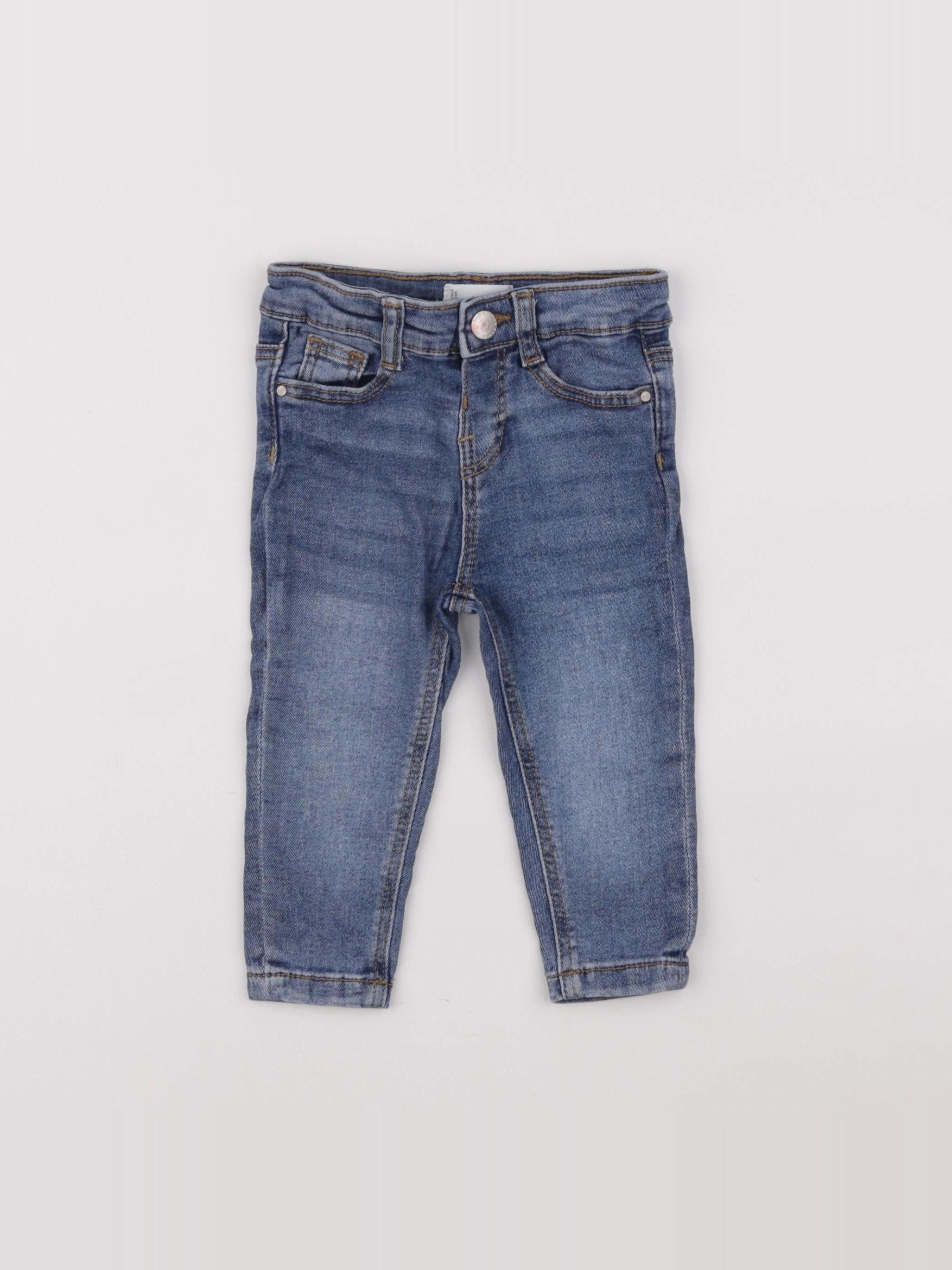 Mango - jean bleu - 9/12 mois