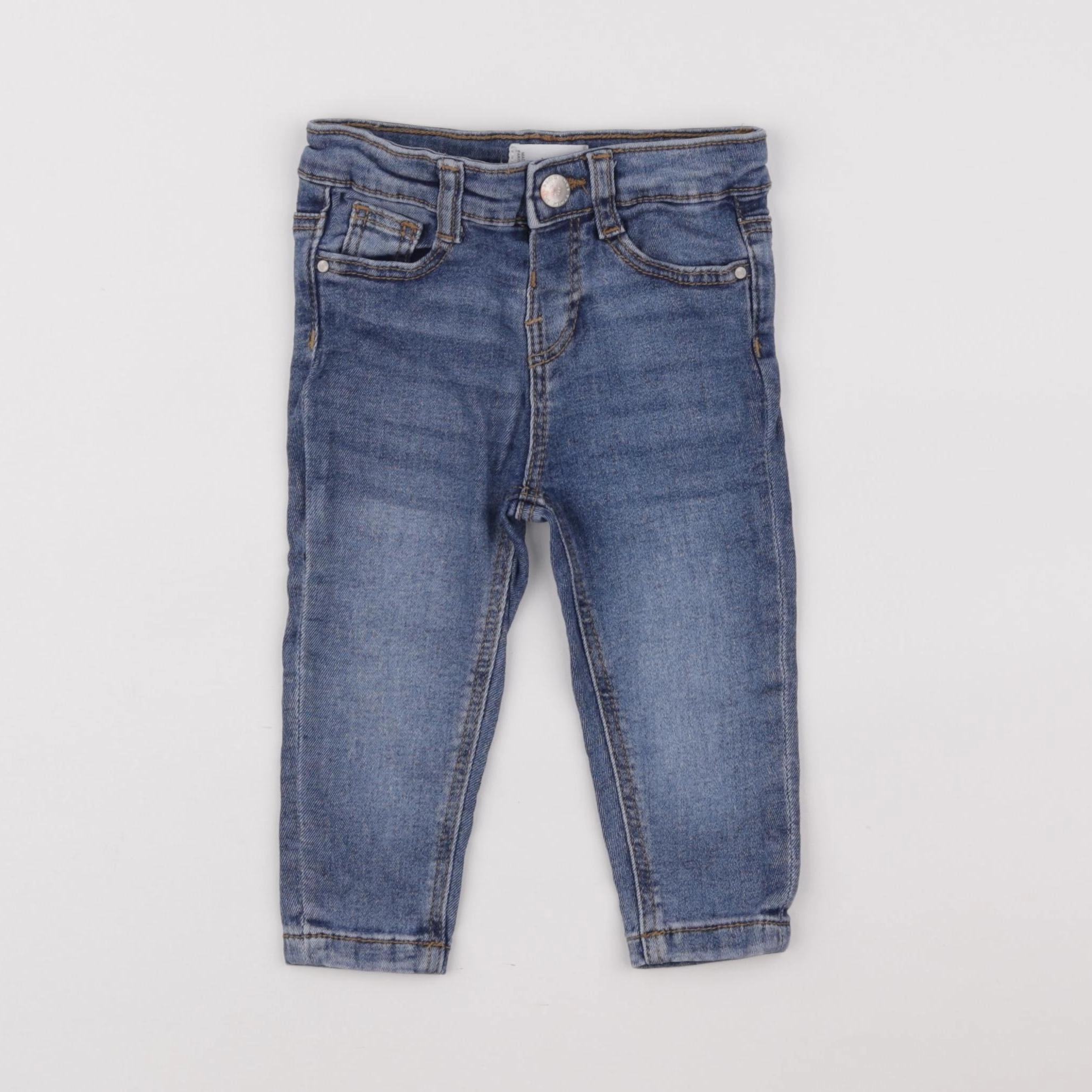 Mango - jean bleu - 9/12 mois