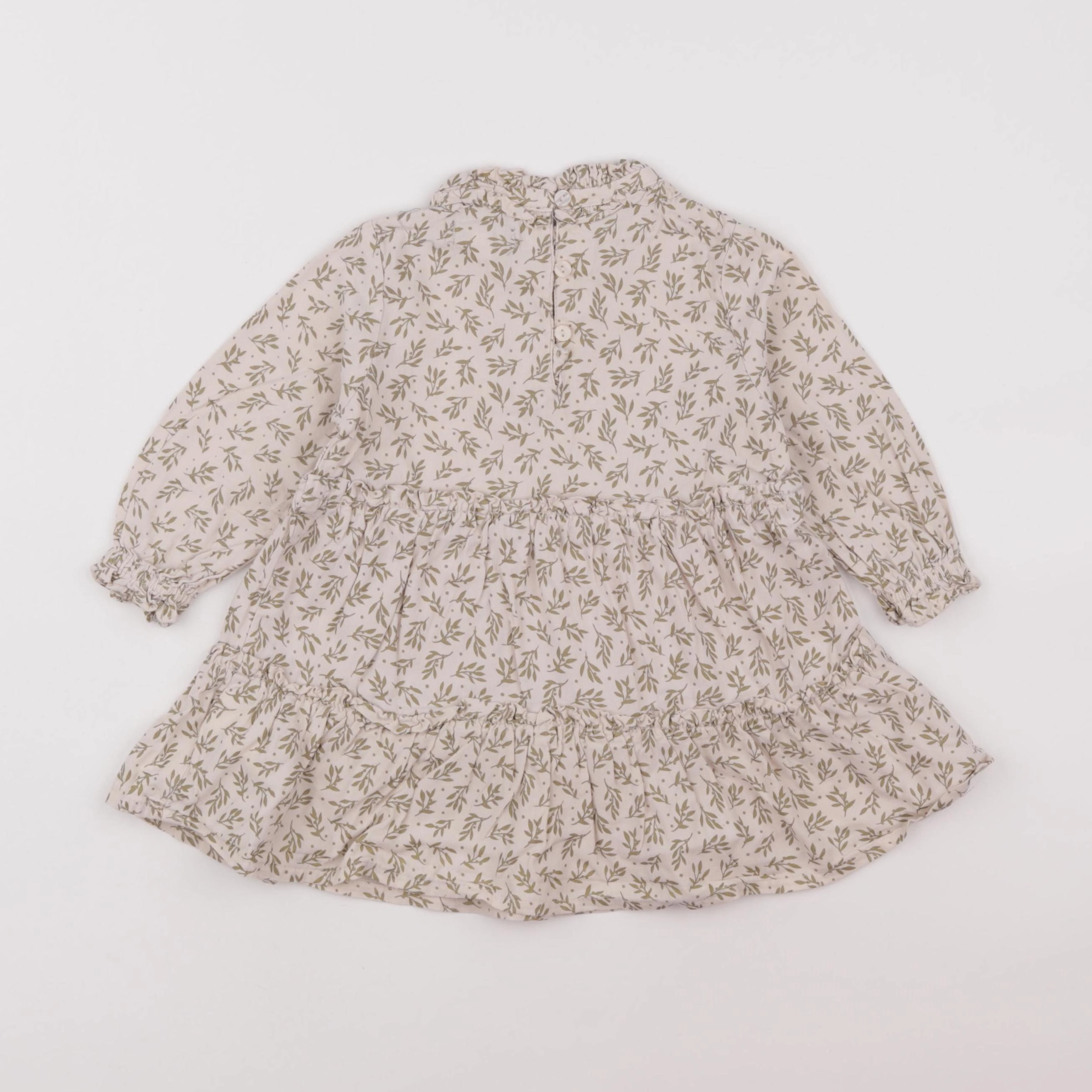 Vertbaudet - robe marron - 2 ans
