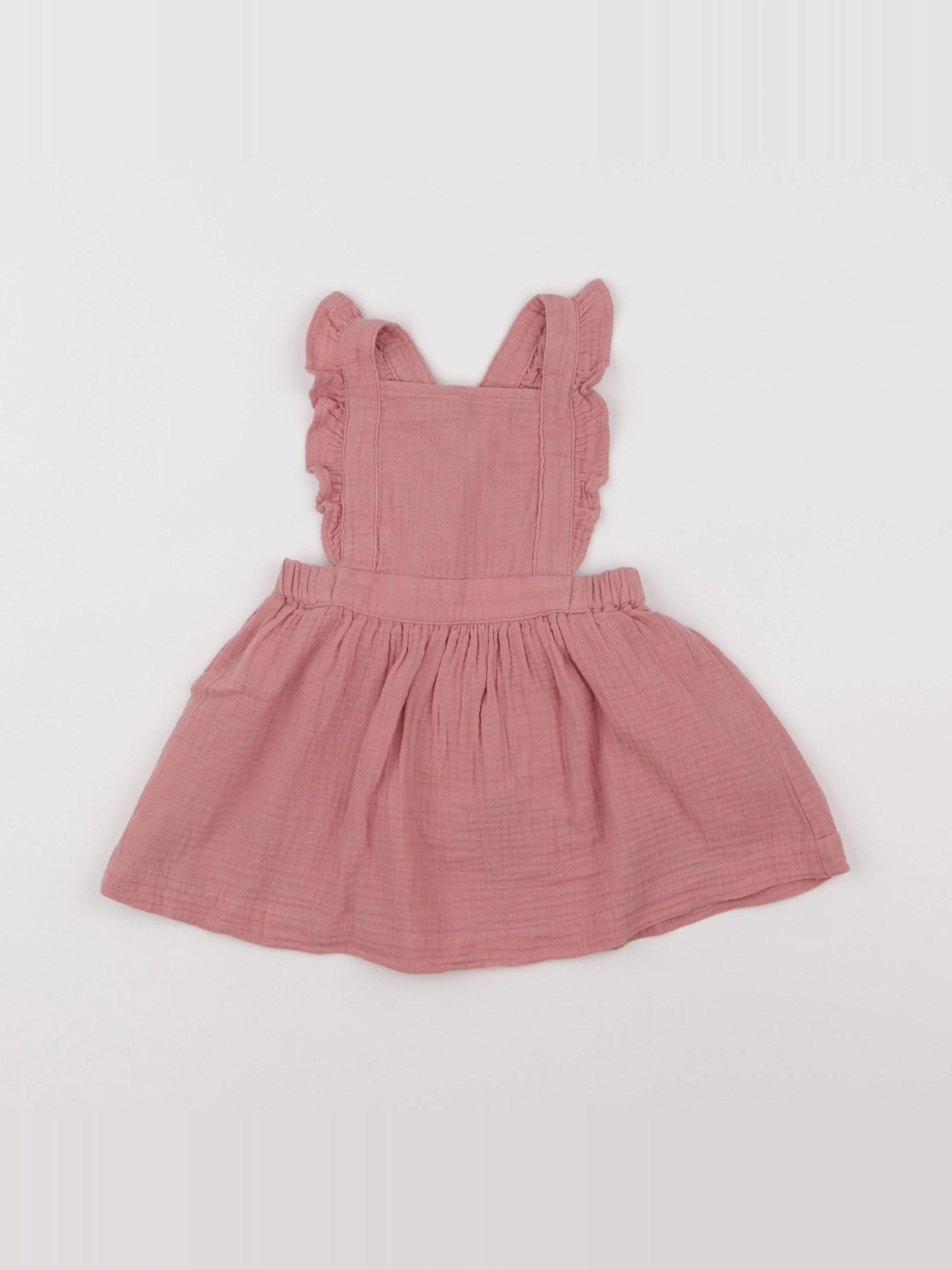 Vertbaudet - robe rose - 18 mois