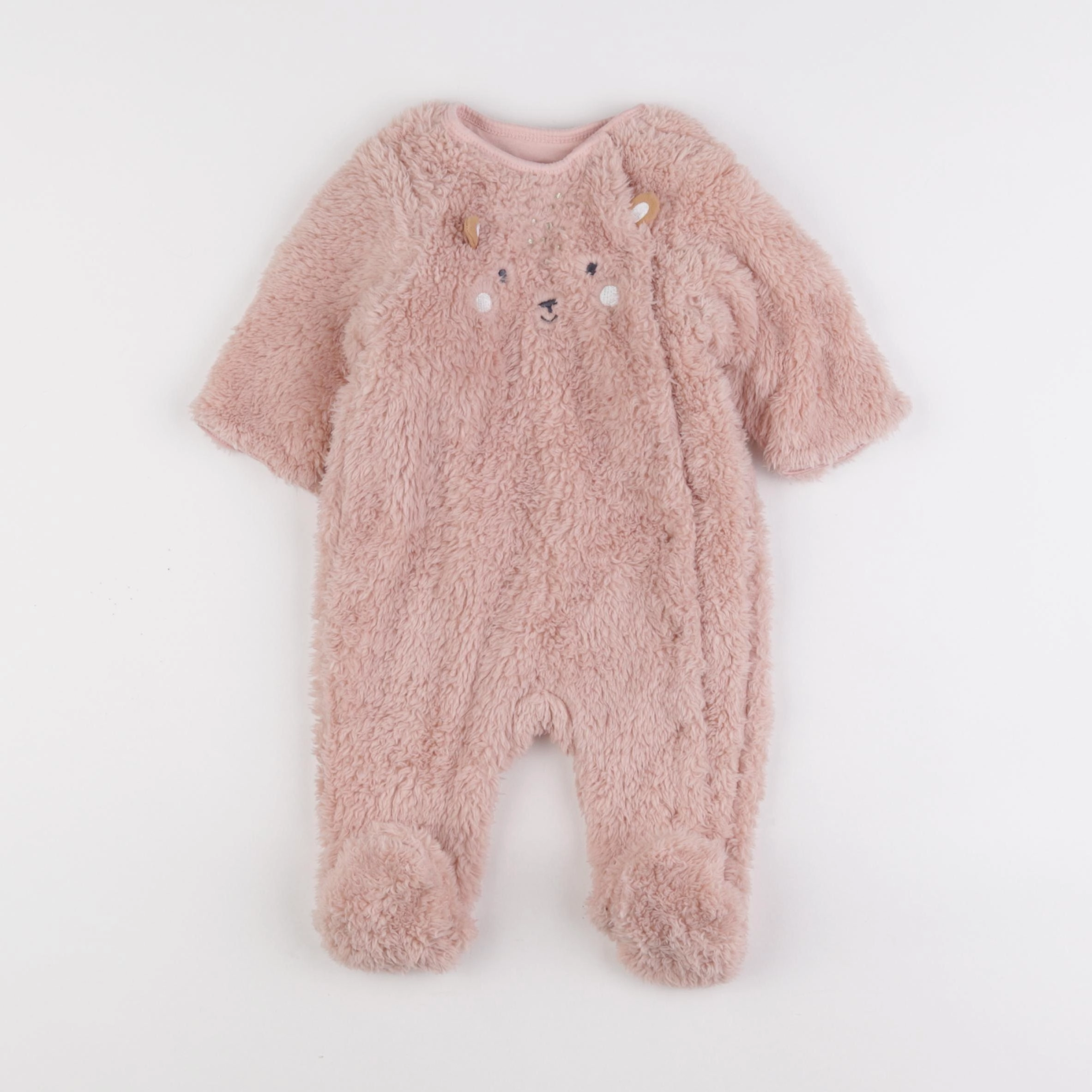 Vertbaudet - sur-pyjama rose - 3 mois