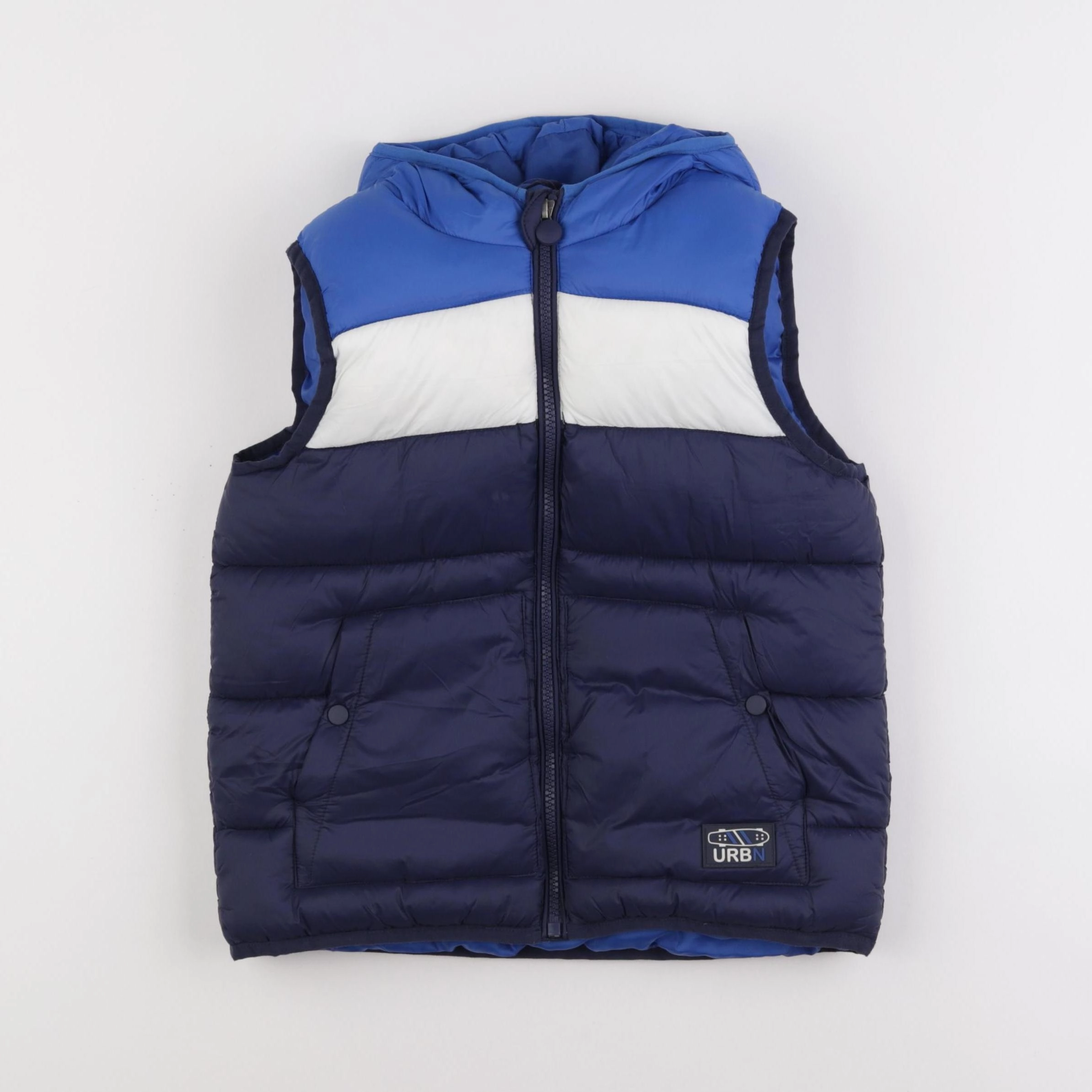Vertbaudet - doudoune bleu - 8 ans