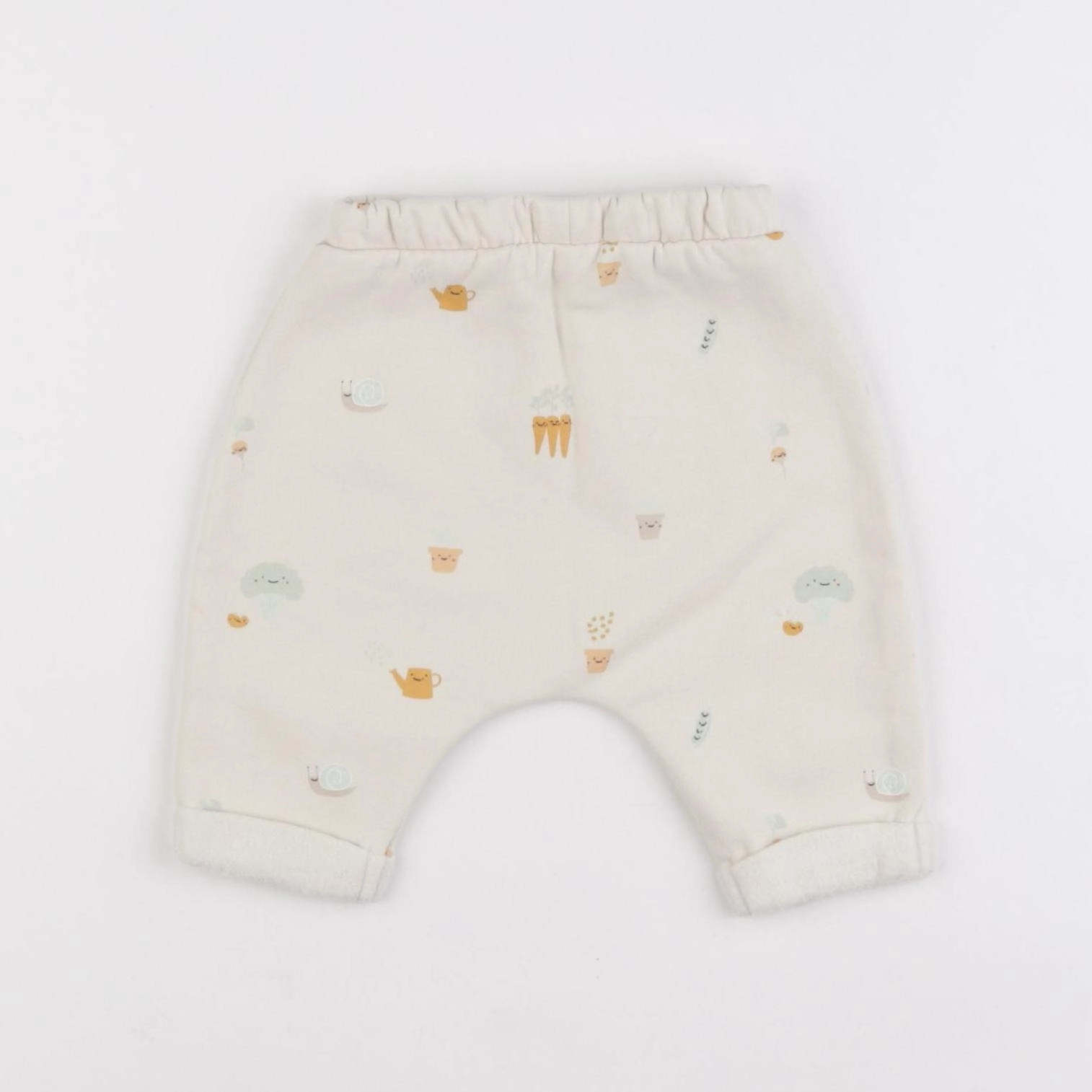 Vertbaudet - jogging doublé beige - 1 mois