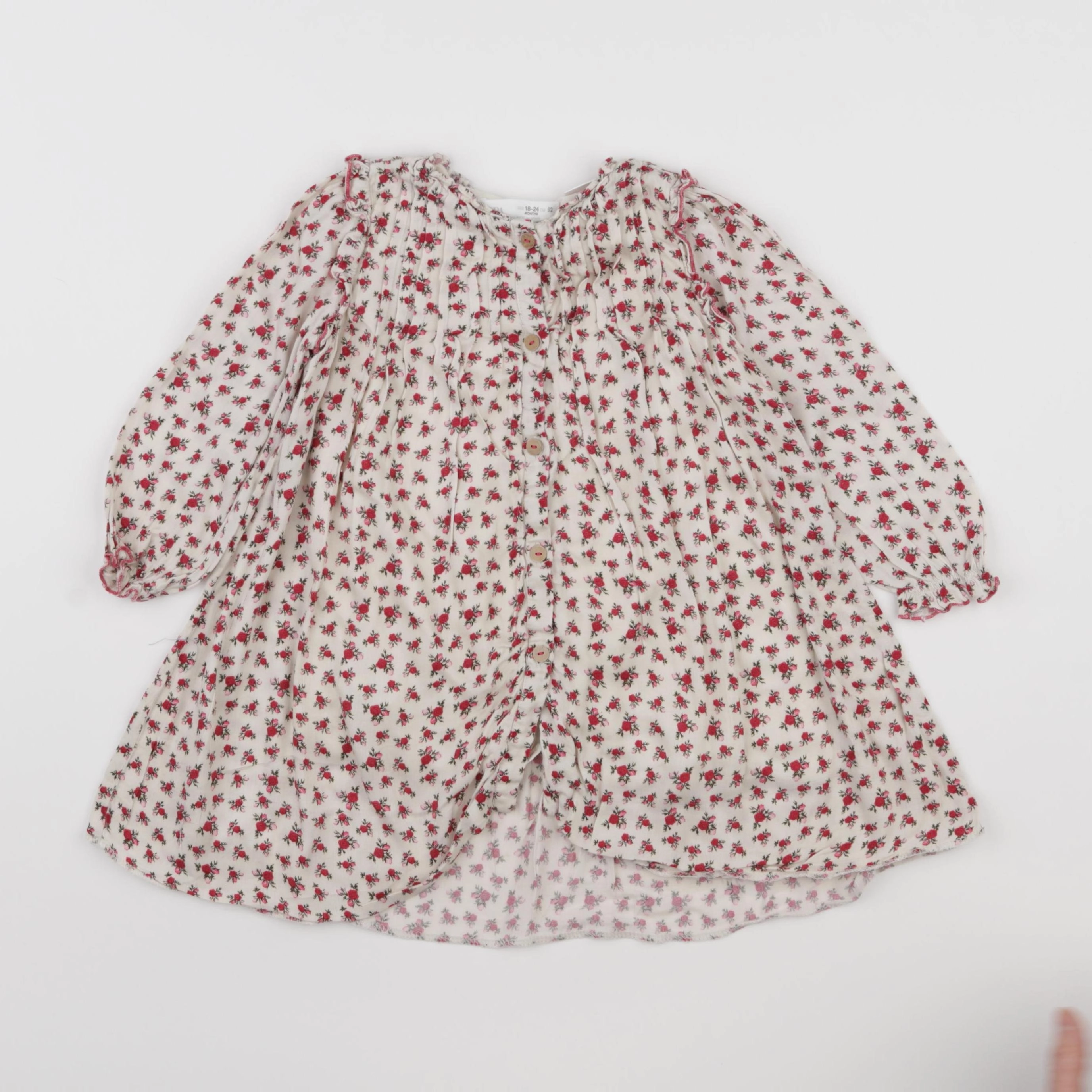 Zara - robe beige - 18/24 mois