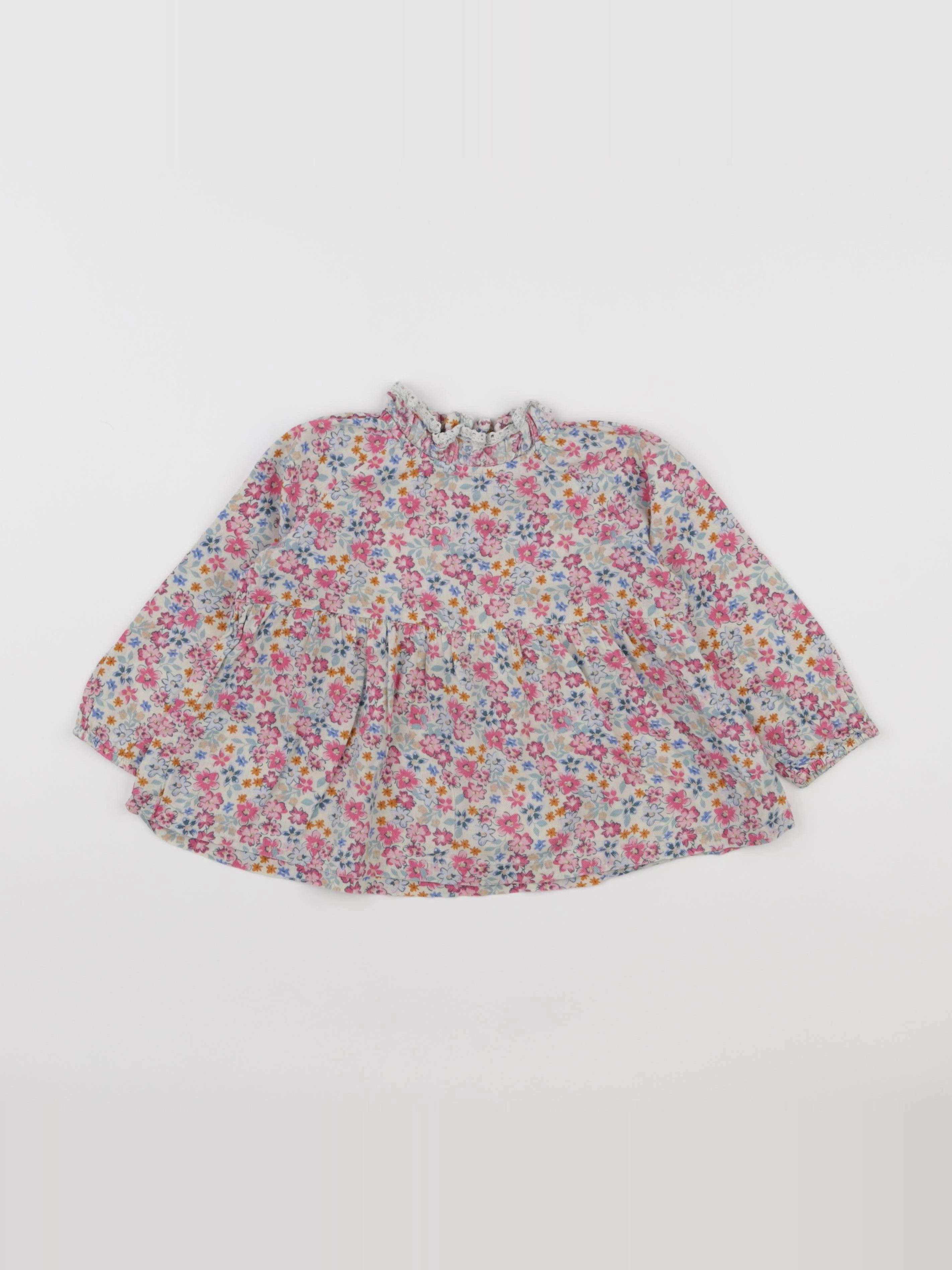 Boutchou - blouse rose - 24 mois