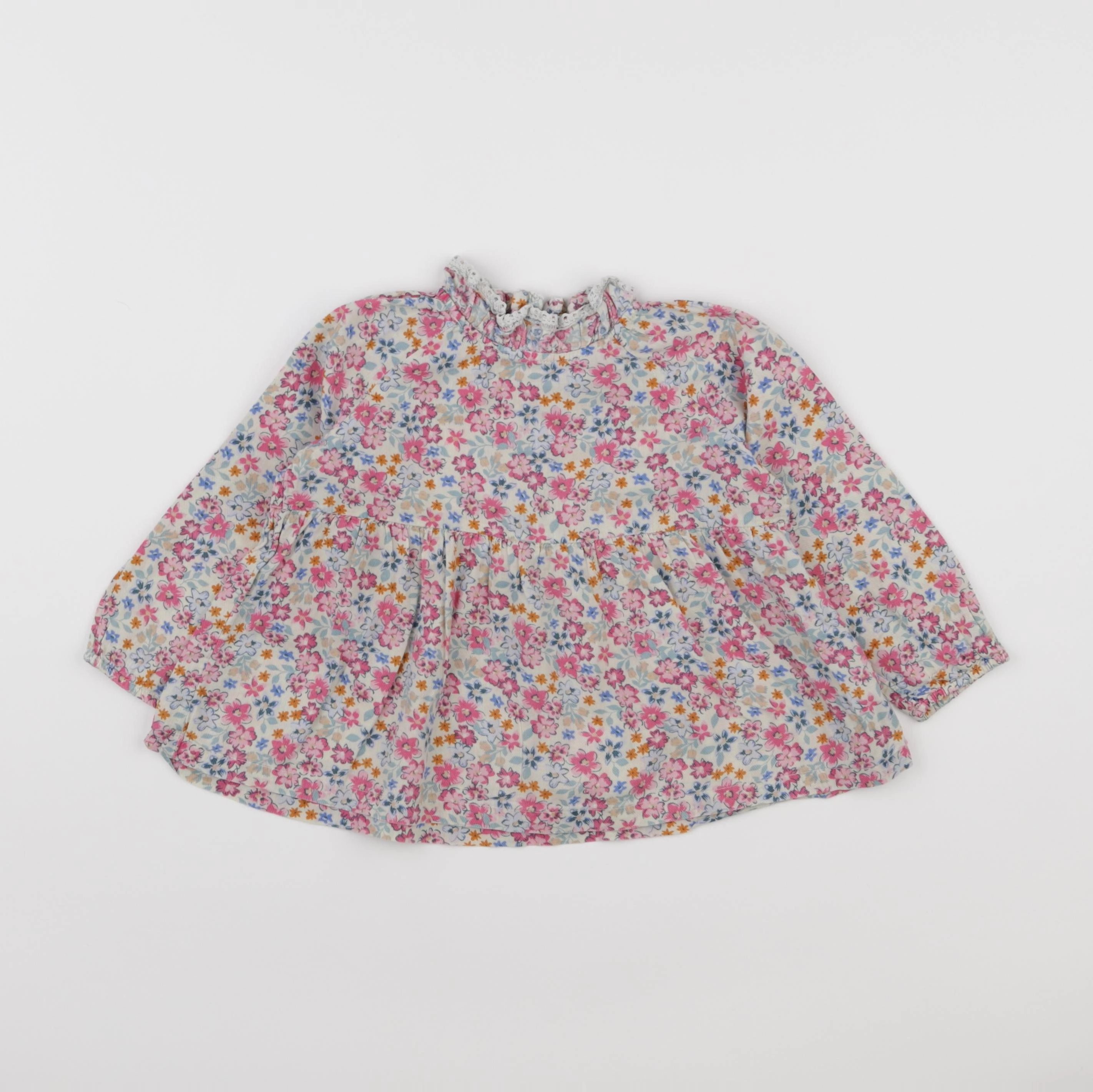 Boutchou - blouse rose - 24 mois