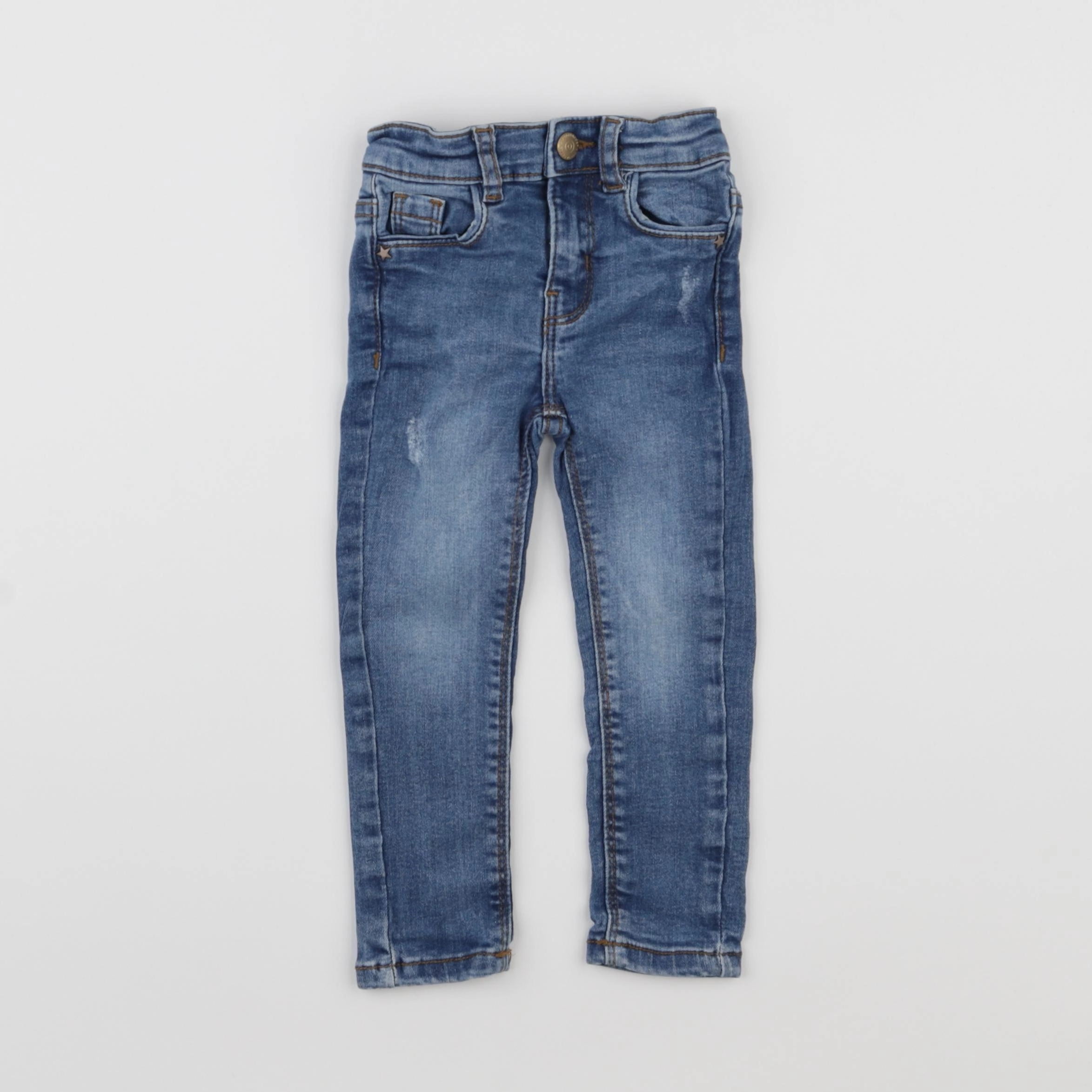 Vertbaudet - jean bleu - 2 ans