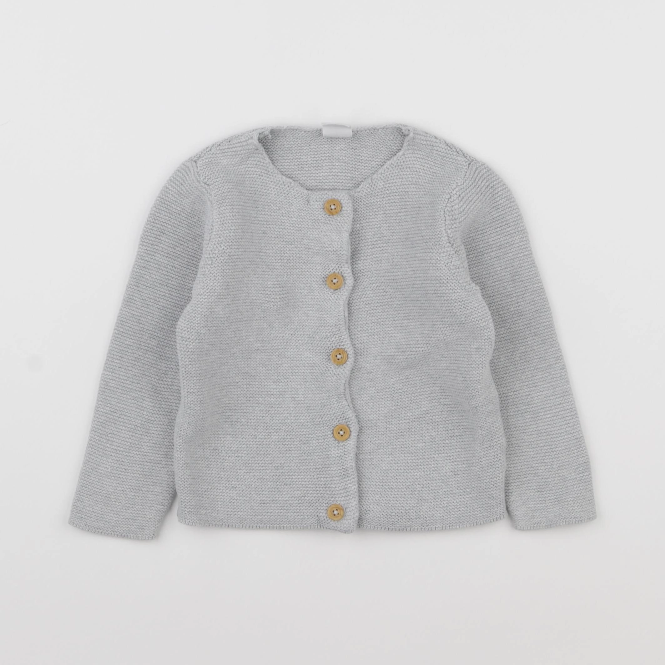 H&M - gilet gris - 1 an à 2 ans