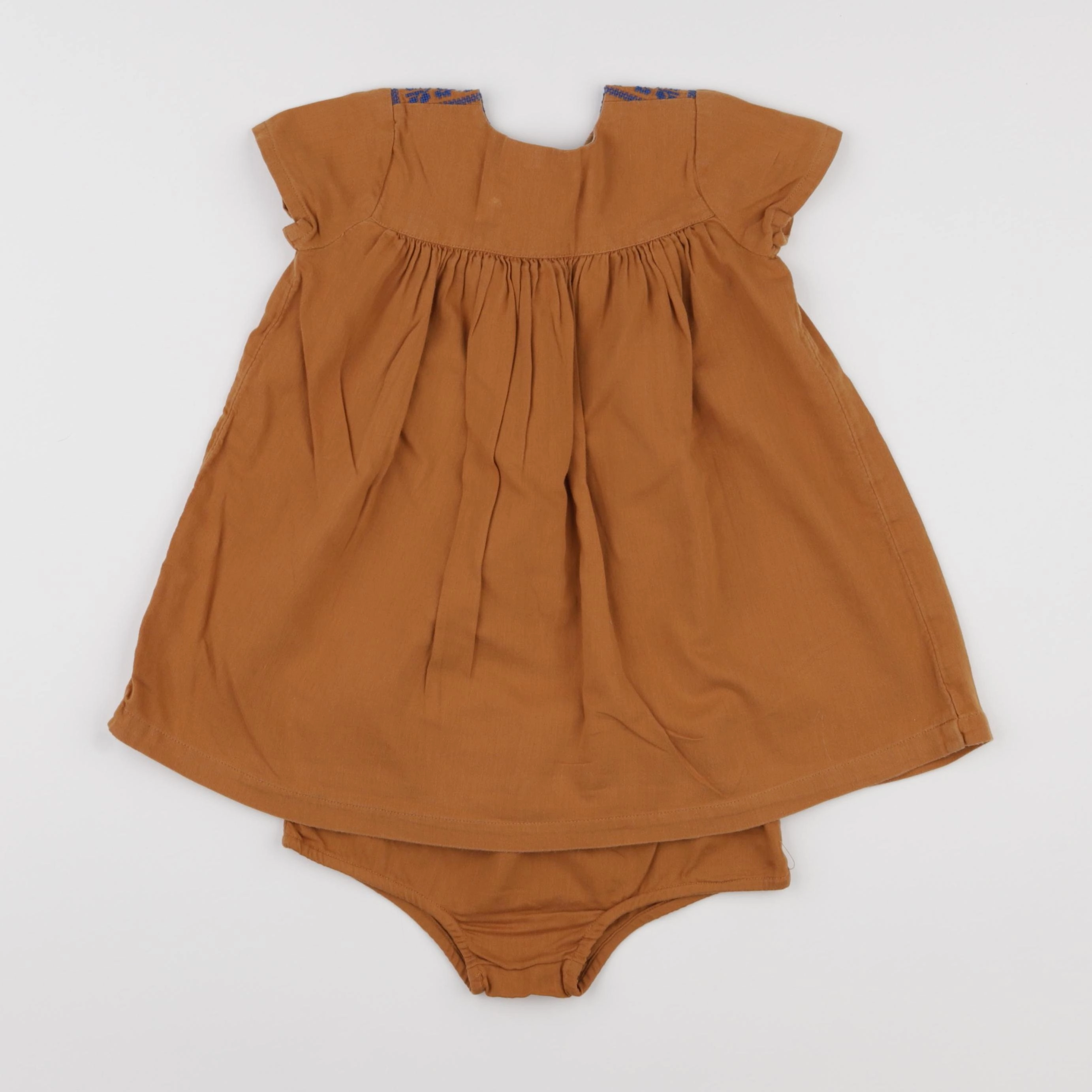 Boutchou - robe marron - 24 mois