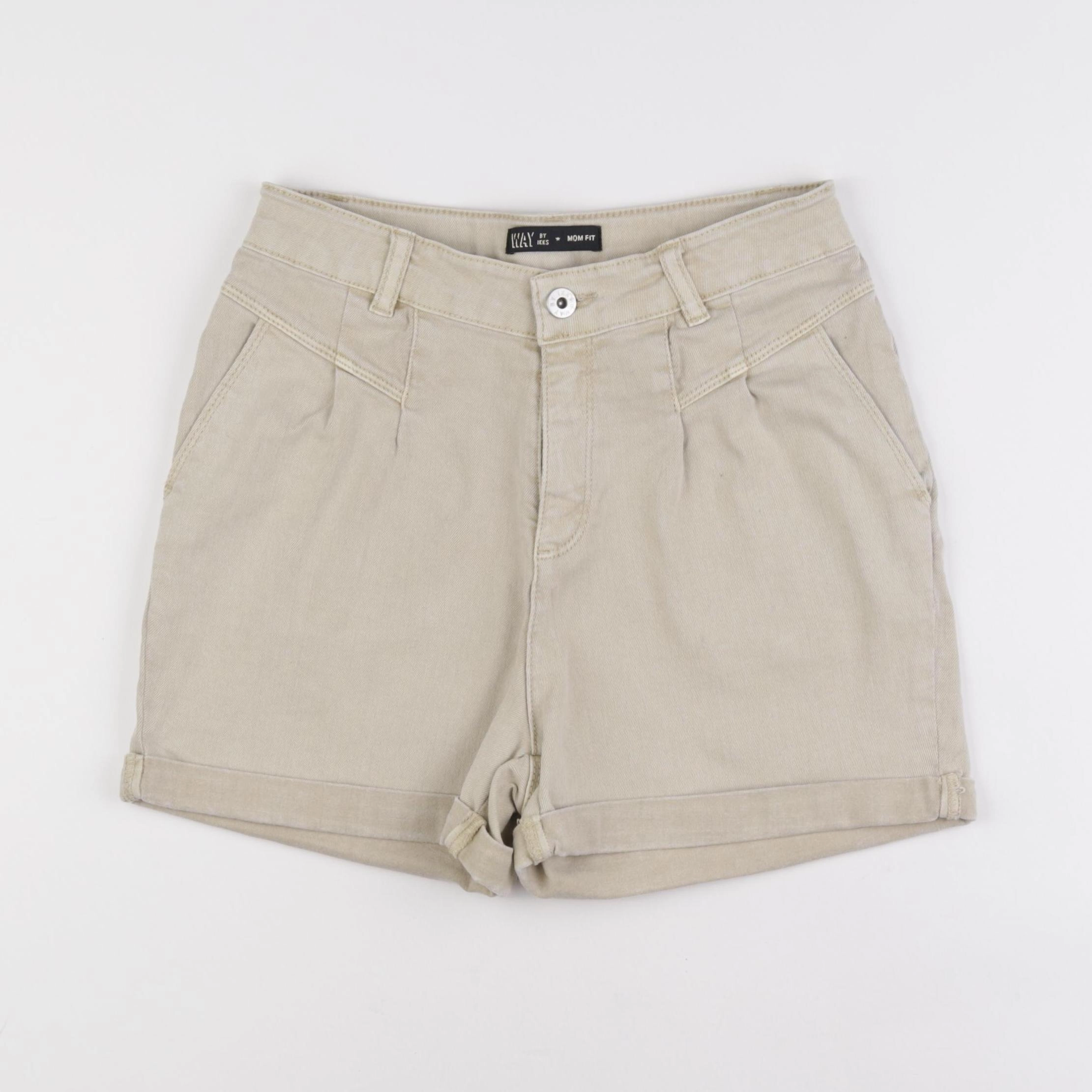 IKKS - short marron - 14 ans