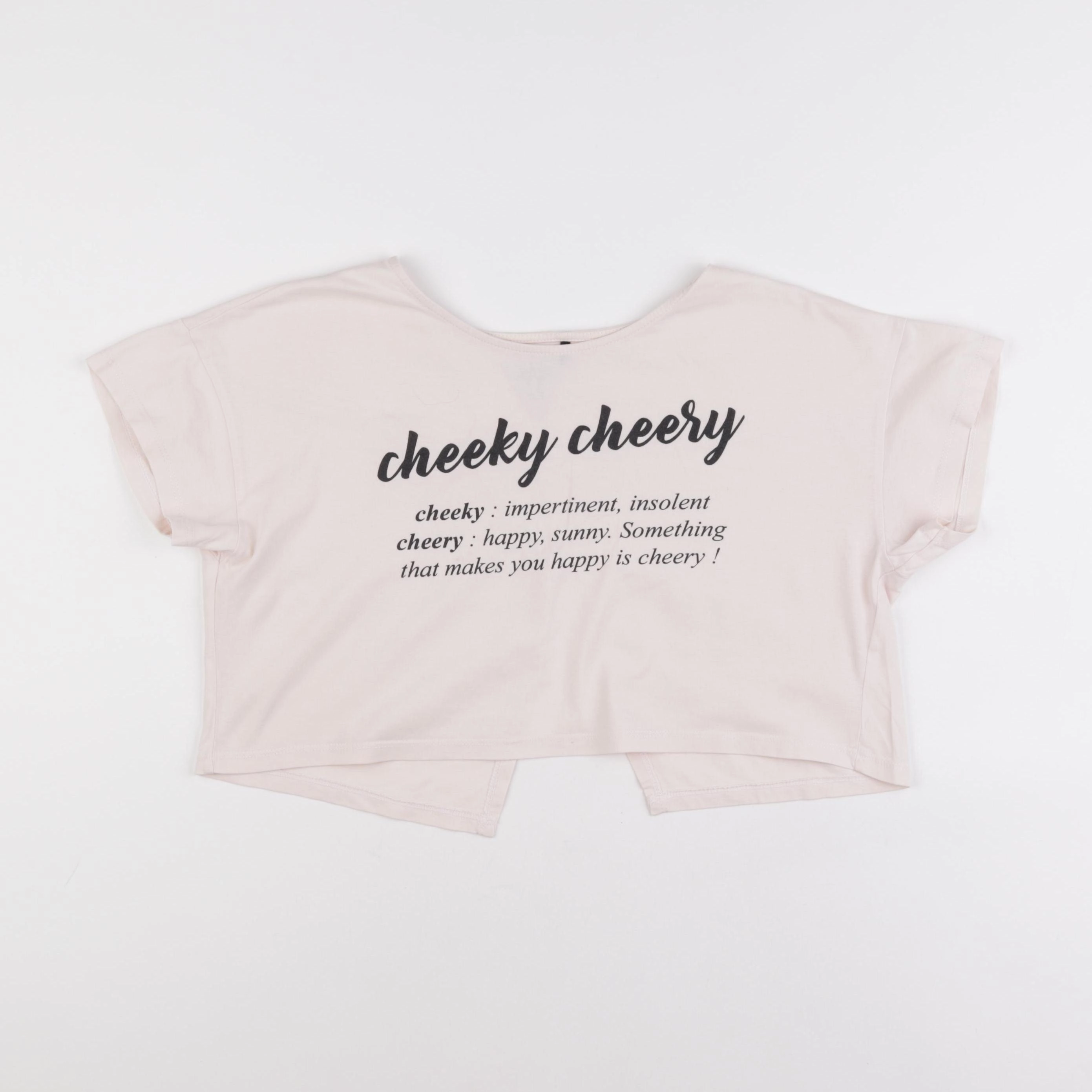 IKKS - tee-shirt court beige - 12 ans