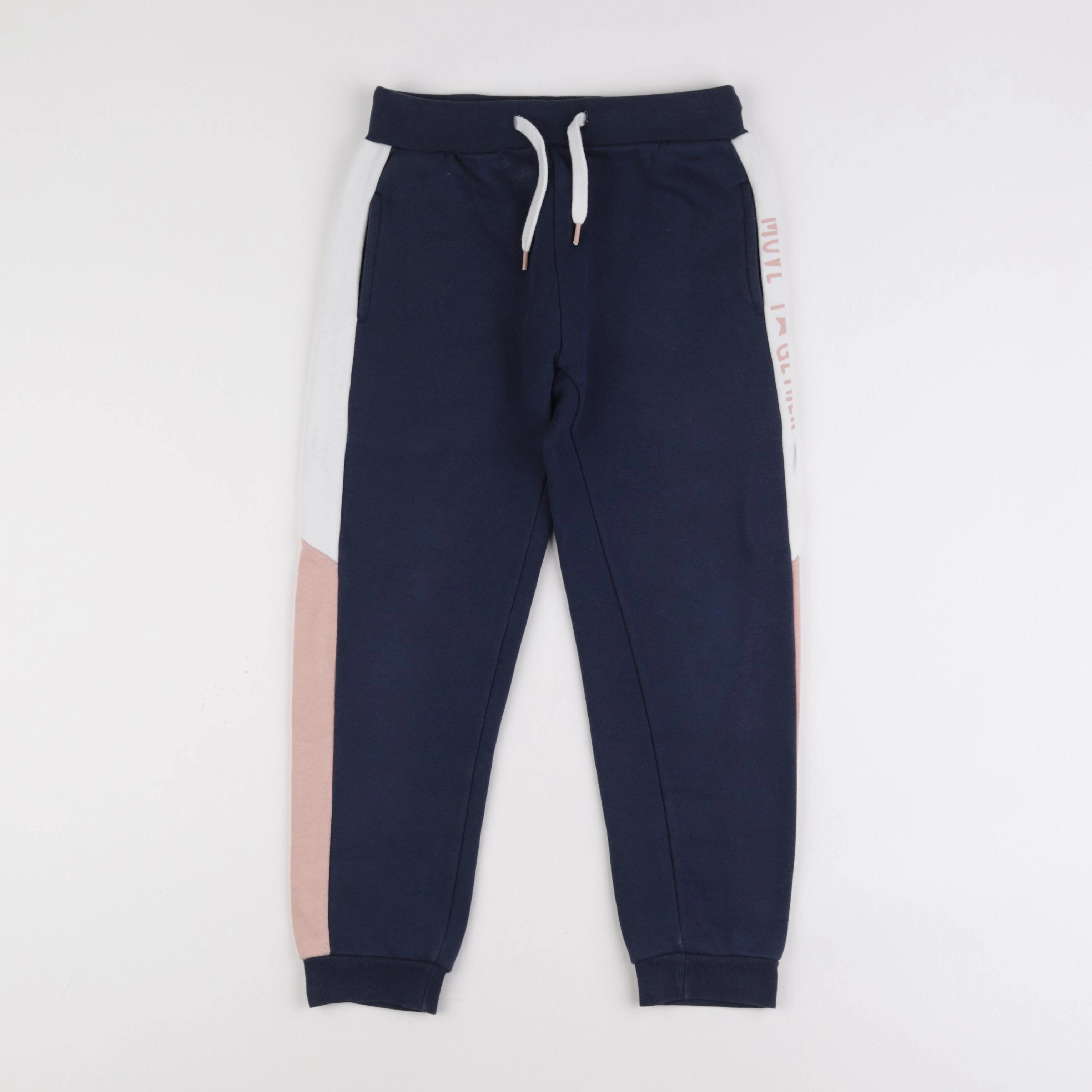 Vertbaudet - jogging bleu - 8 ans