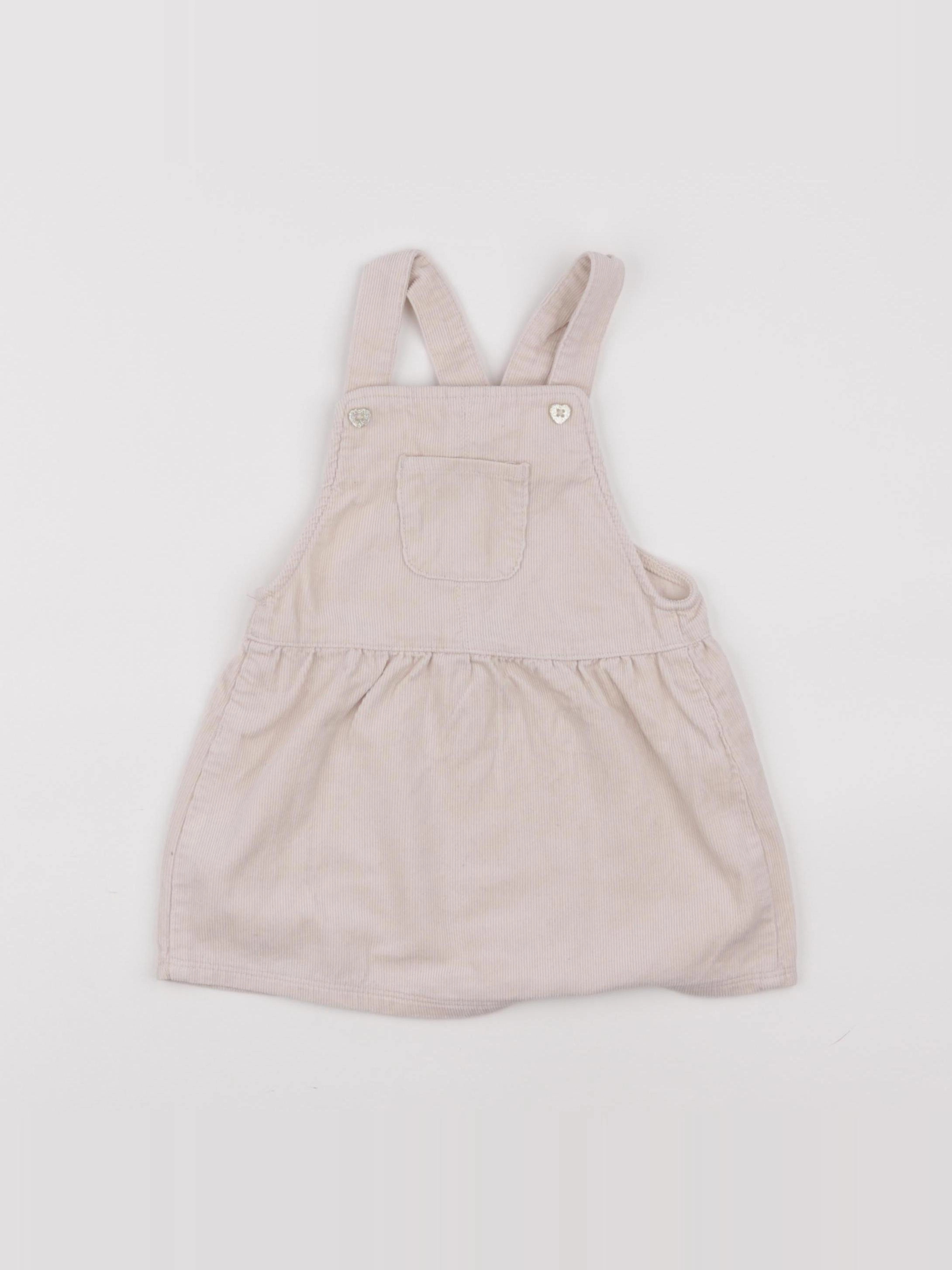 Tape à l'oeil - robe beige - 18 mois