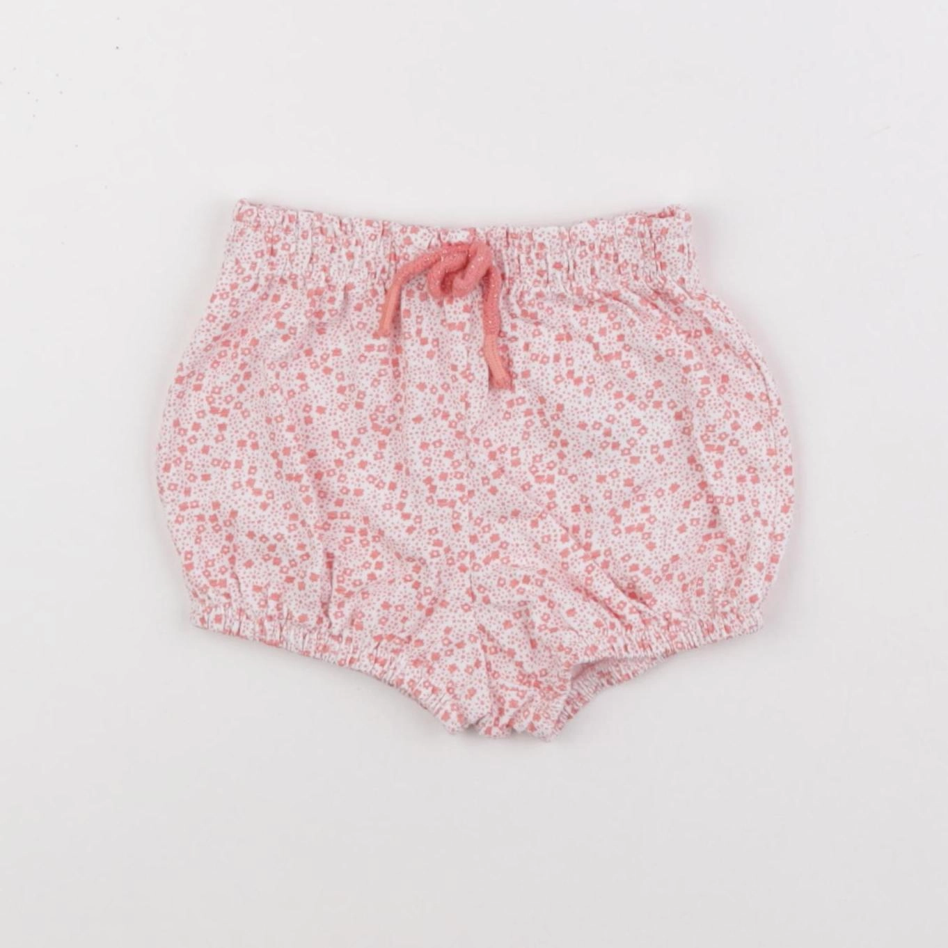 Vertbaudet - bloomer rose - 6 mois