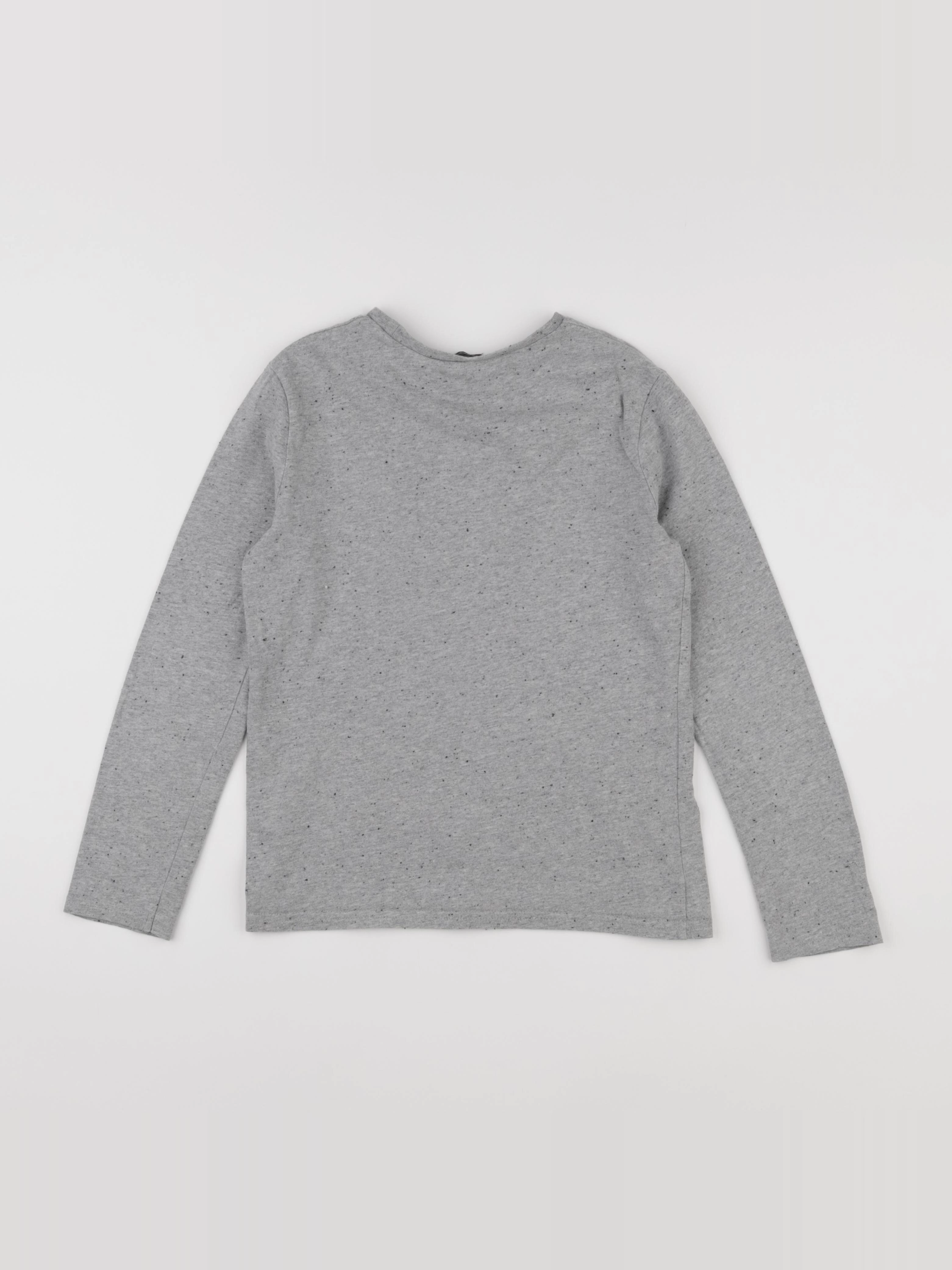 IKKS - tee-shirt gris - 10 ans