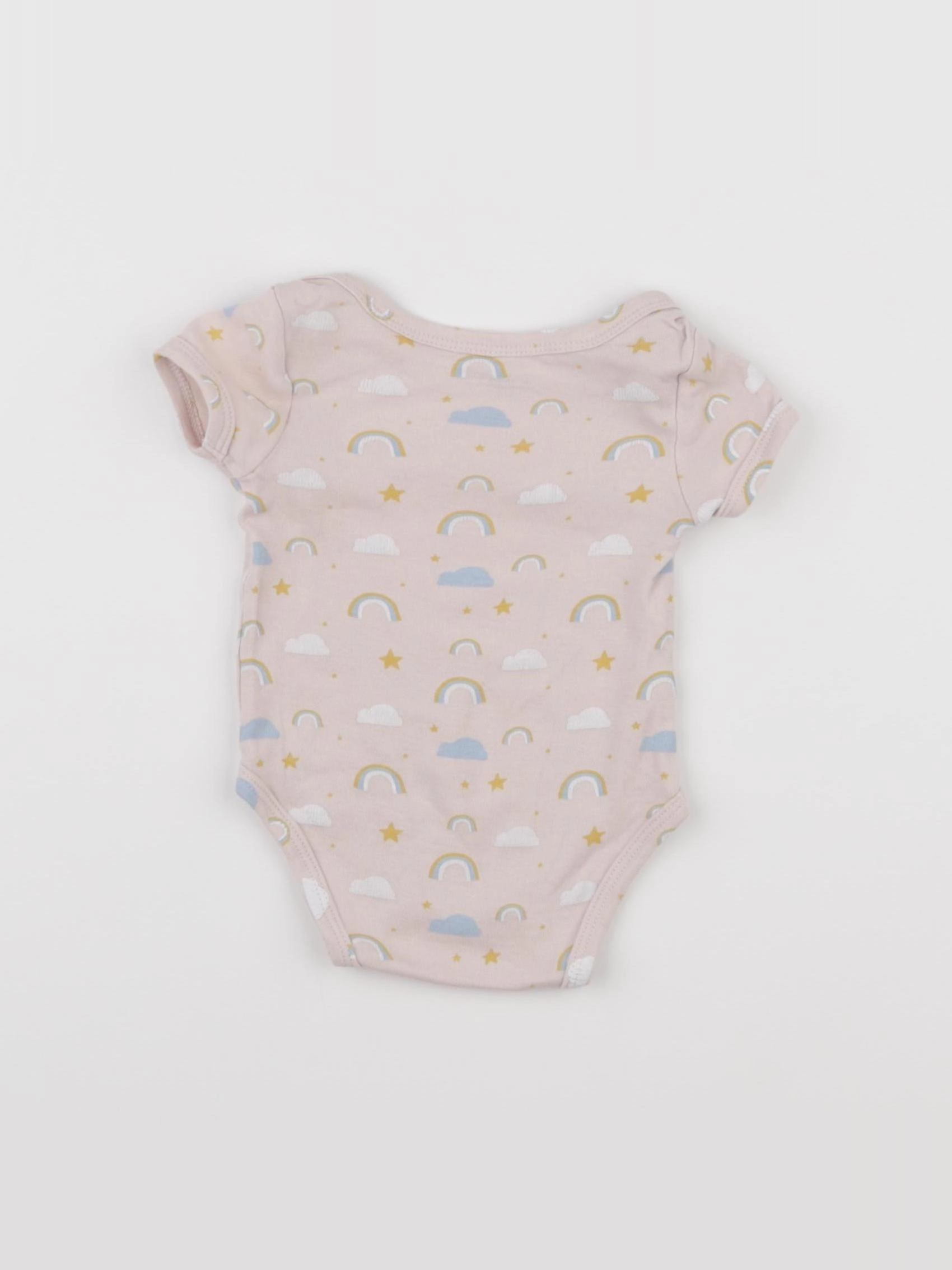 Vertbaudet - body rose - 3 mois