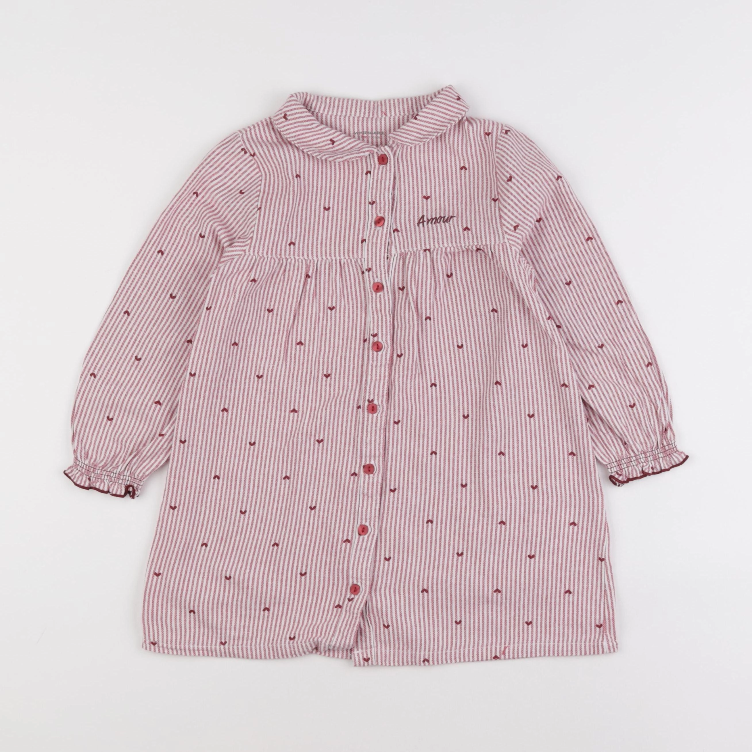 Vertbaudet - robe multicolore - 6 ans