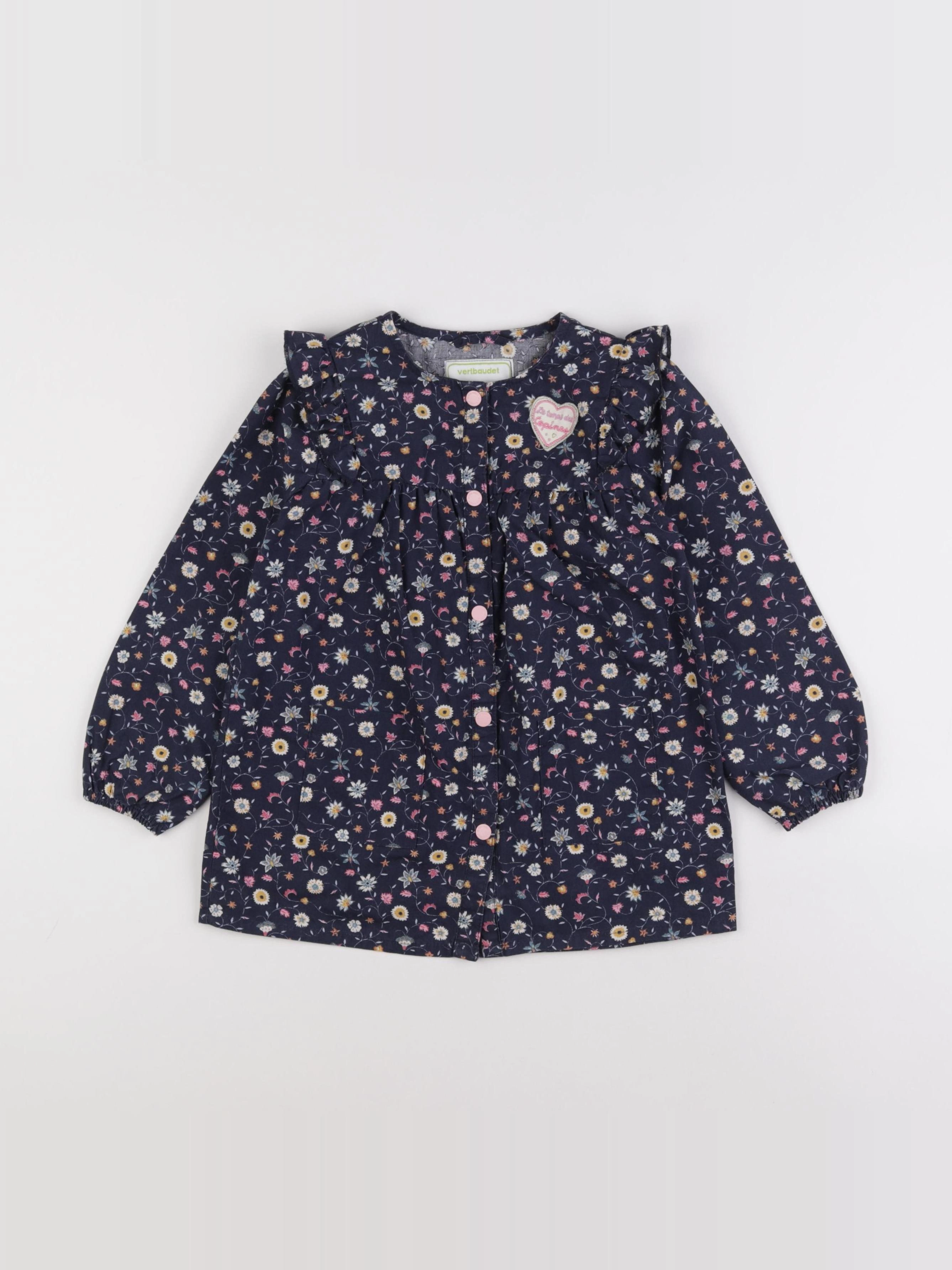 Vertbaudet - robe bleu - 4 ans