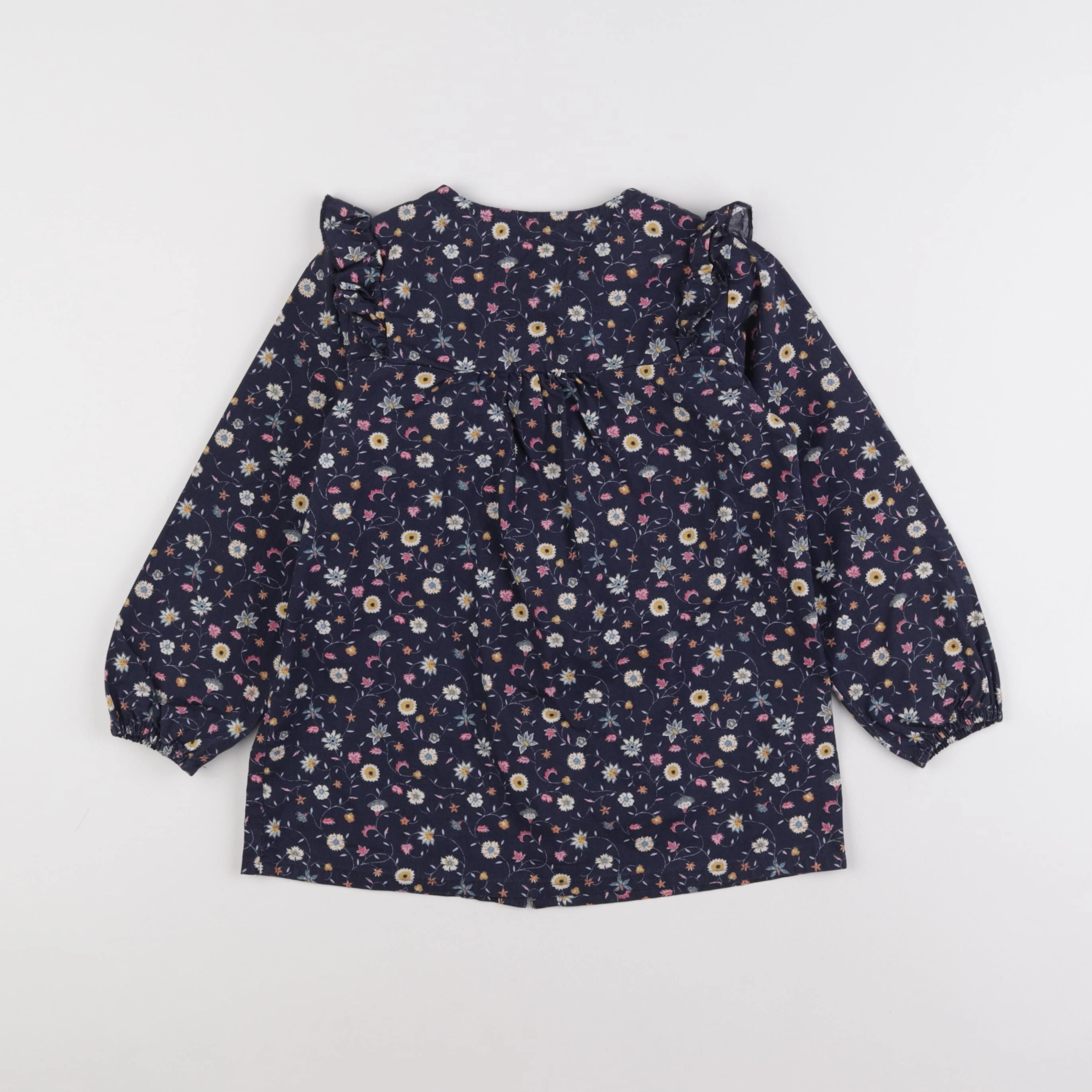 Vertbaudet - robe bleu - 4 ans