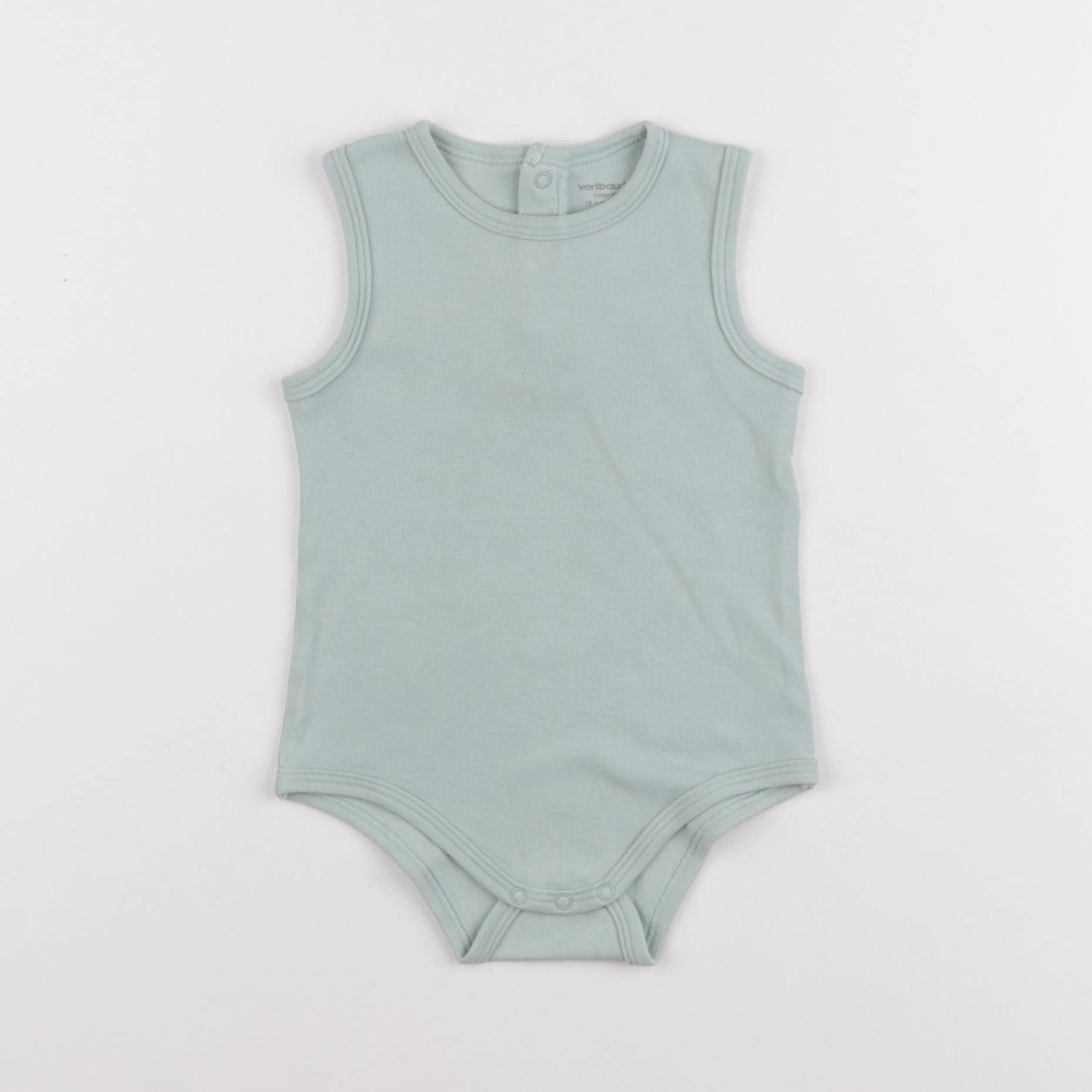 Vertbaudet - body vert - 18 mois