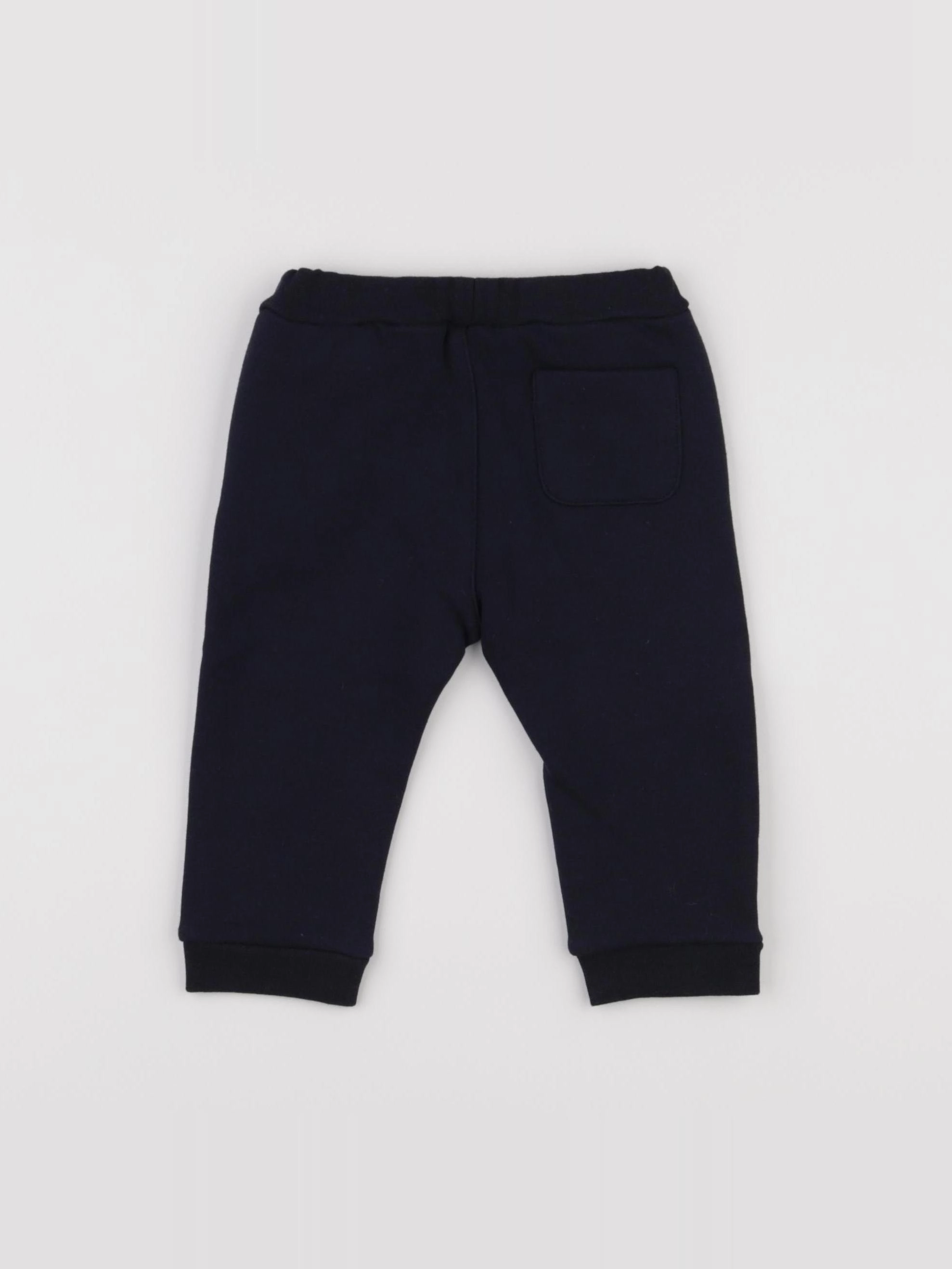 Jacadi - jogging doublé bleu - 12 mois