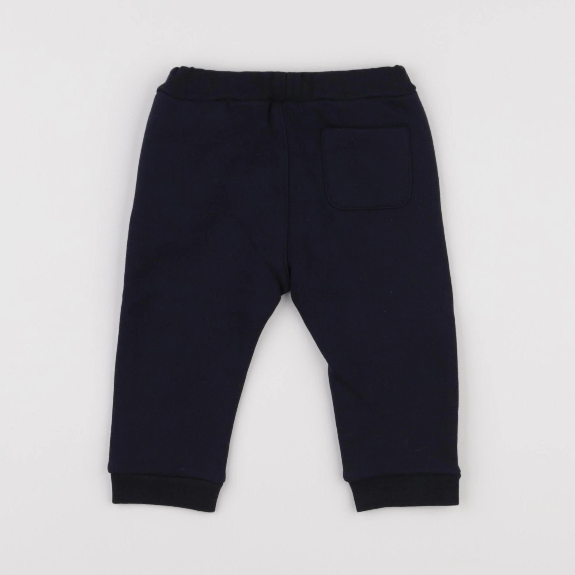 Jacadi - jogging doublé bleu - 12 mois