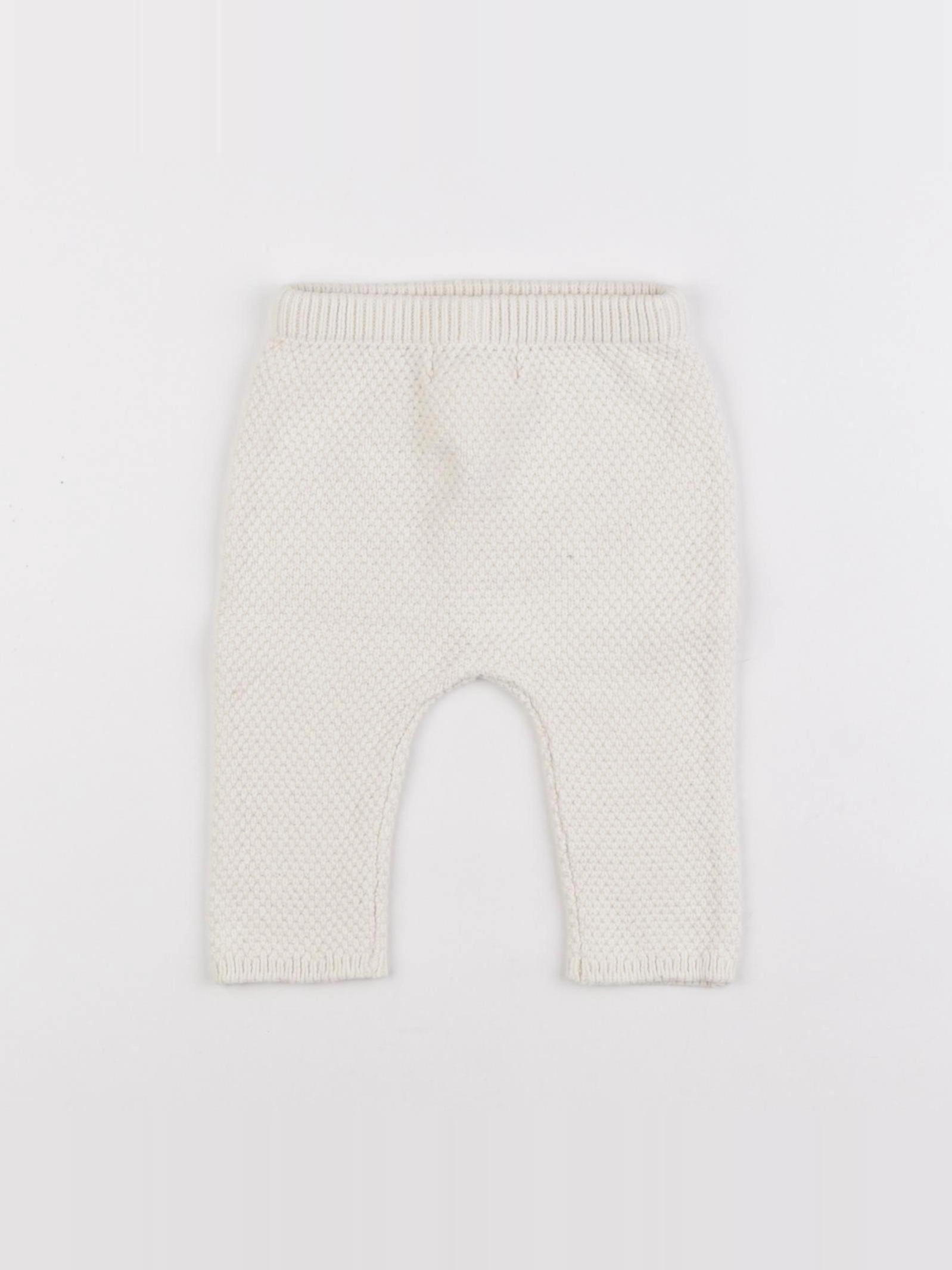 Cyrillus - legging blanc - 6 mois