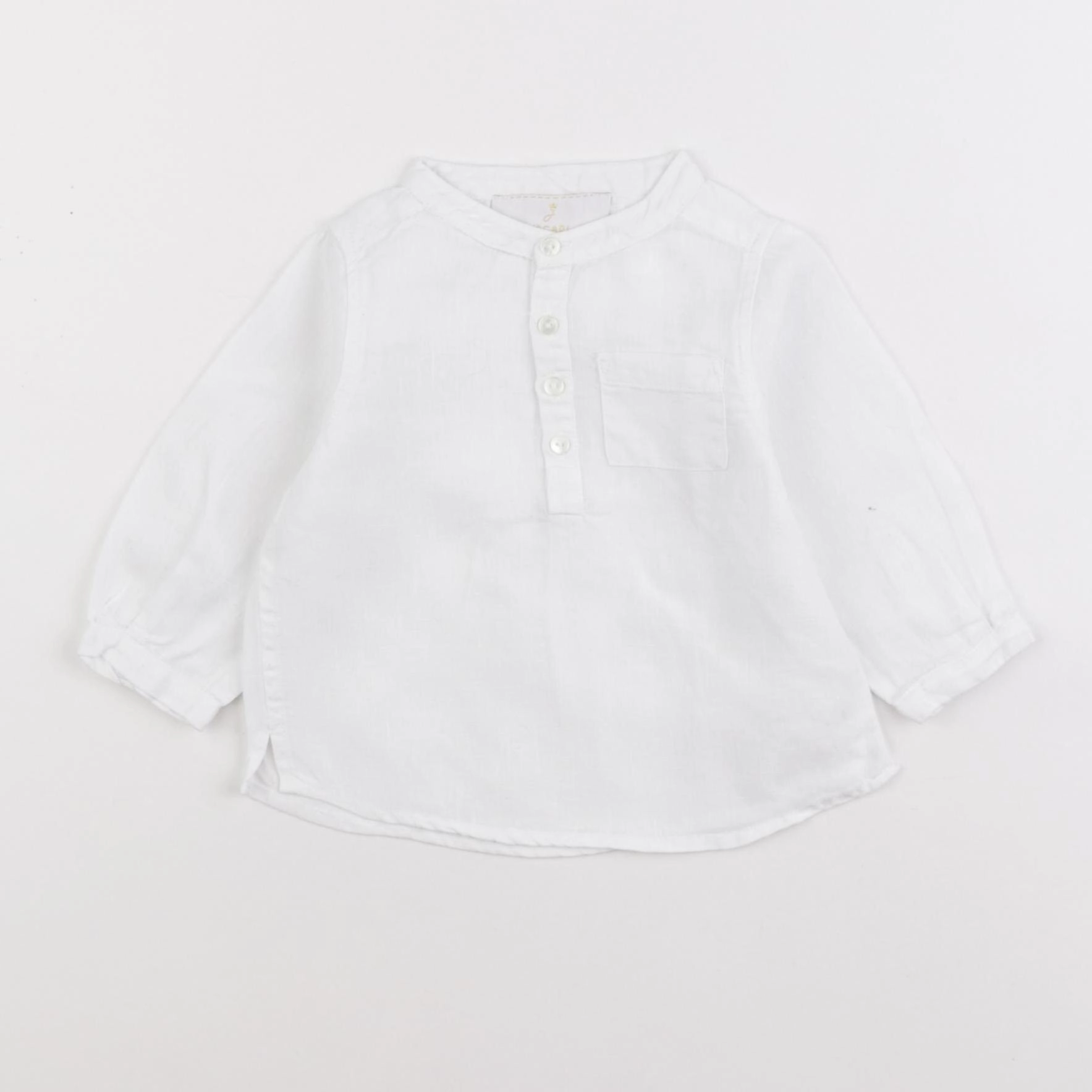 Jacadi - chemise blanc - 6 mois