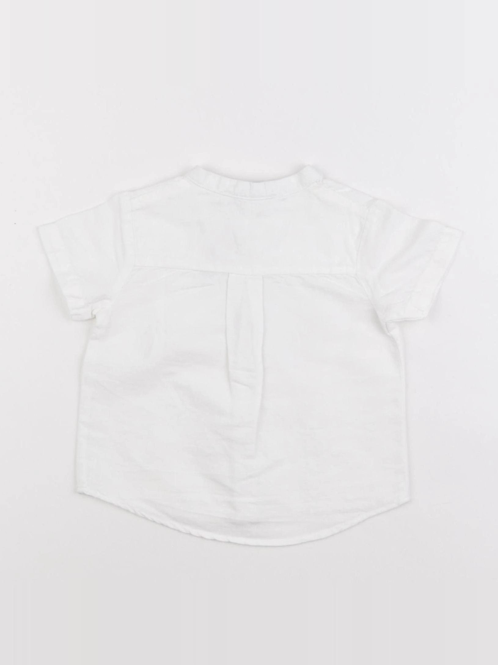 Jacadi - chemise blanc - 6 mois